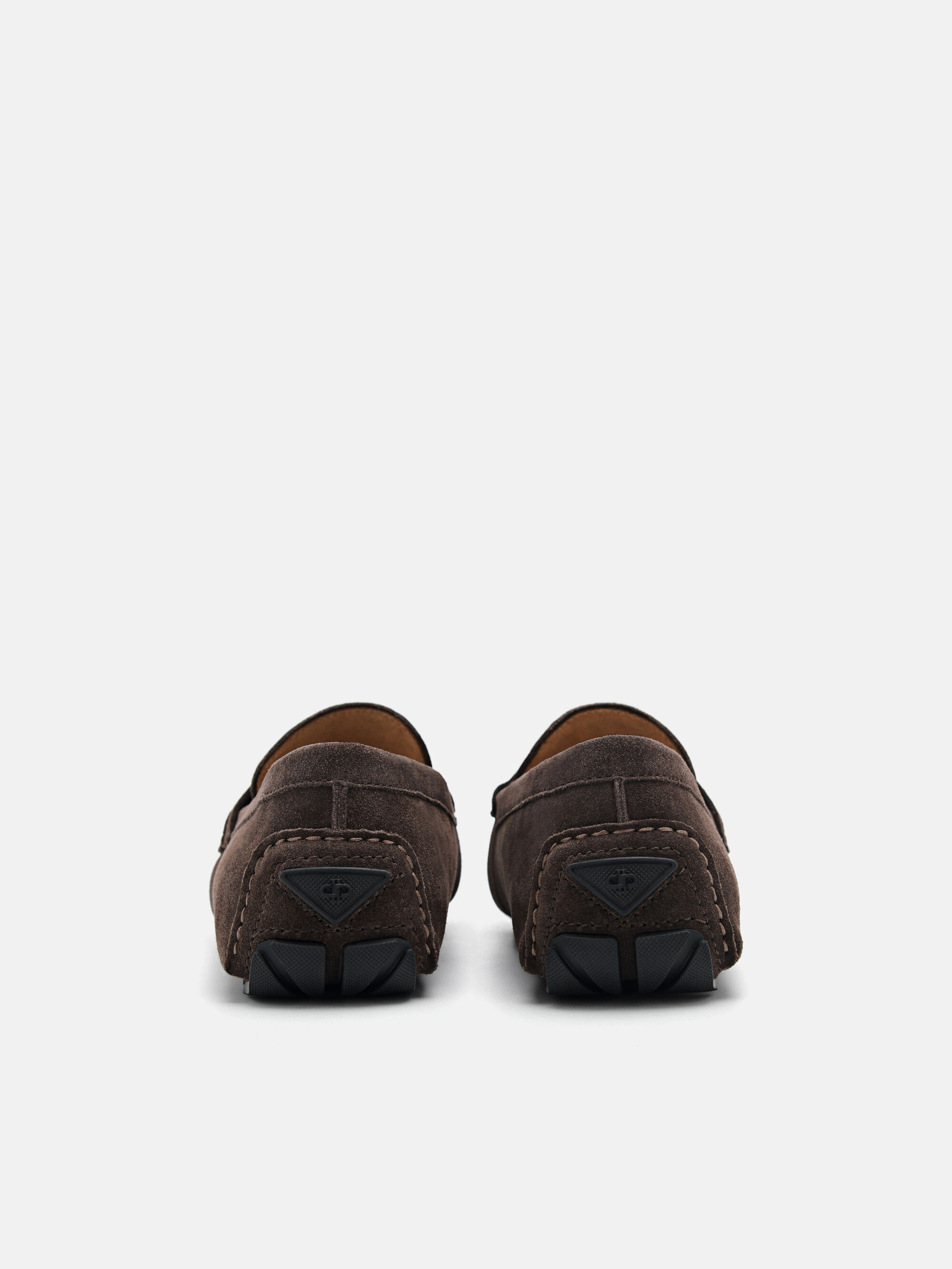 PEDRO Icon Leather Driving Shoes, Dark Brown