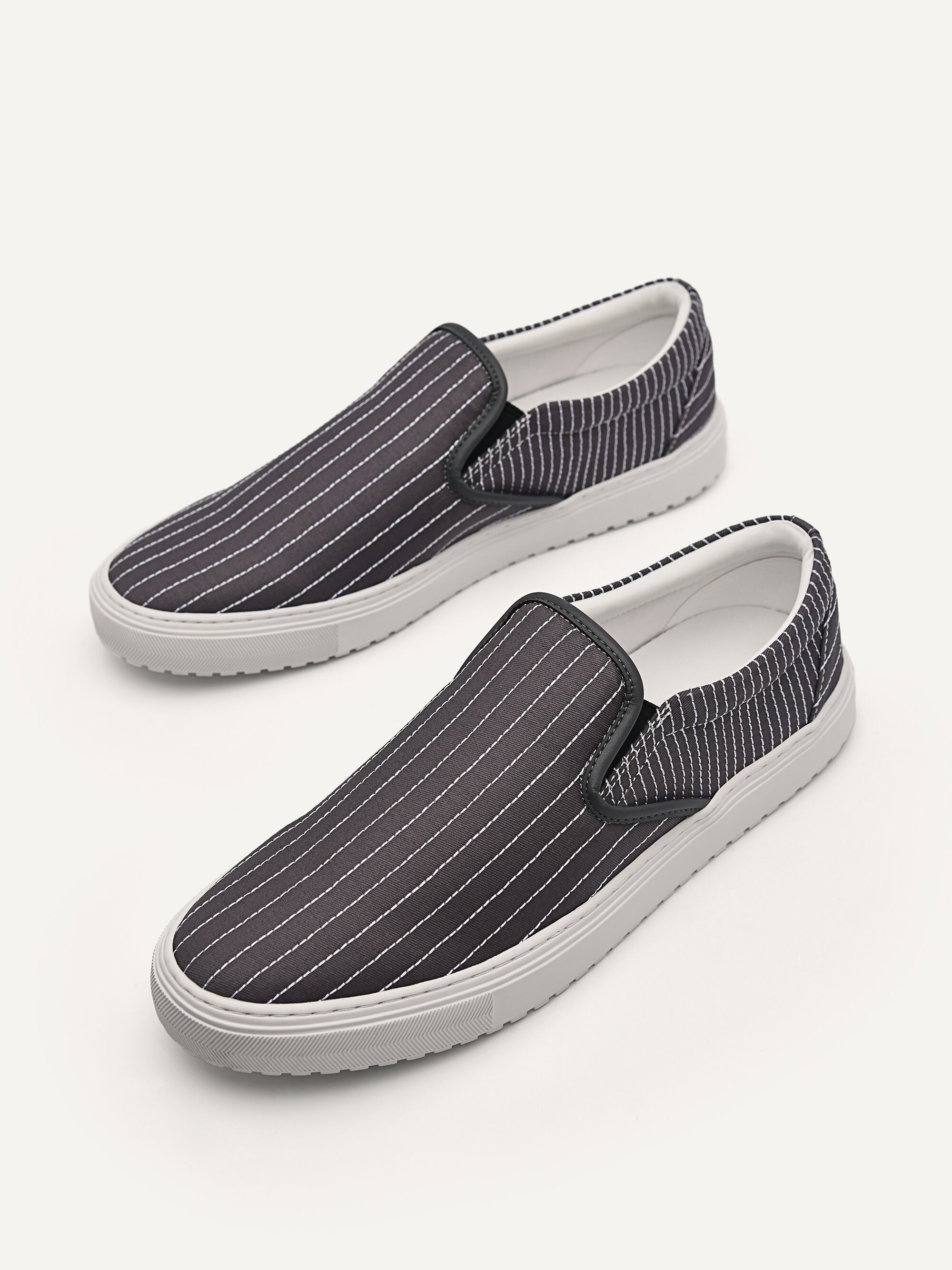 Slip On Sneakers, Dark Grey
