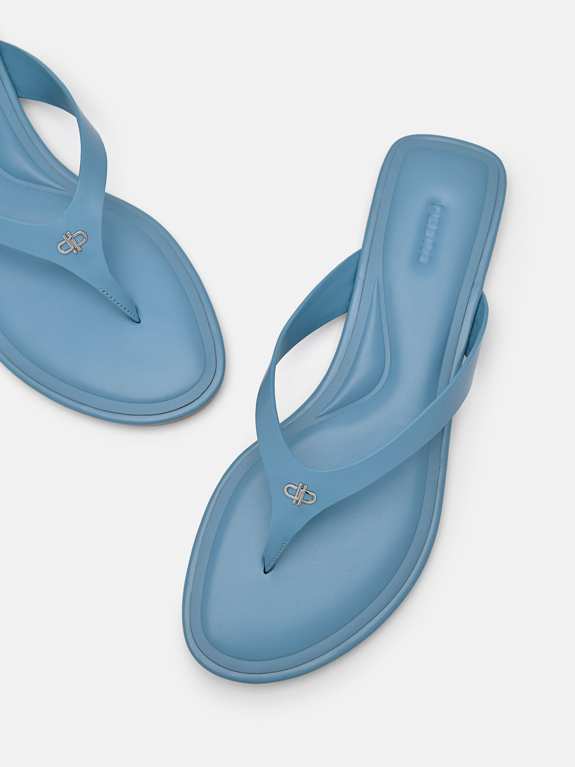 PEDRO Icon Thong Sandals, Slate Blue