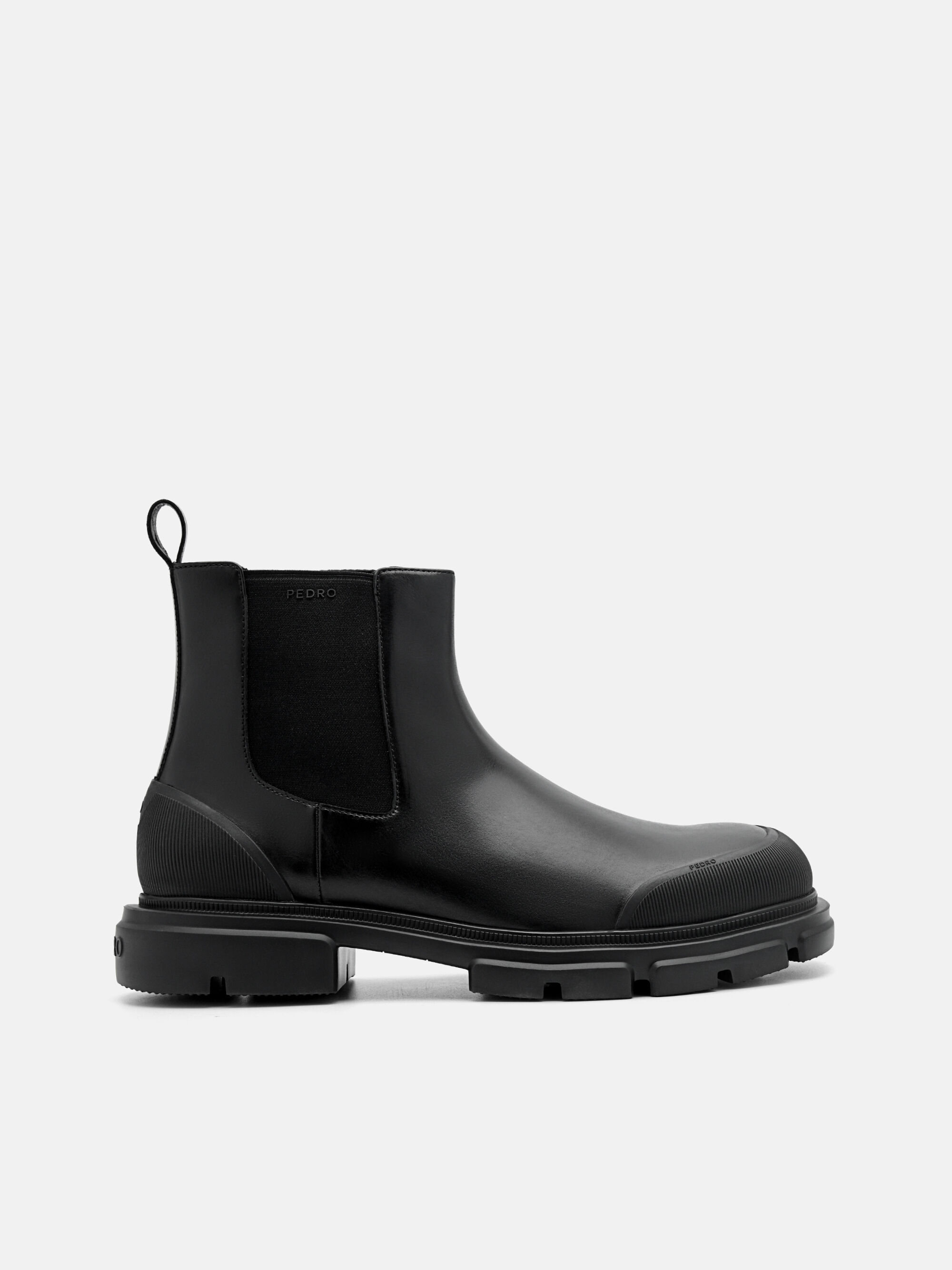 Ellis Leather Chelsea Boots, Black