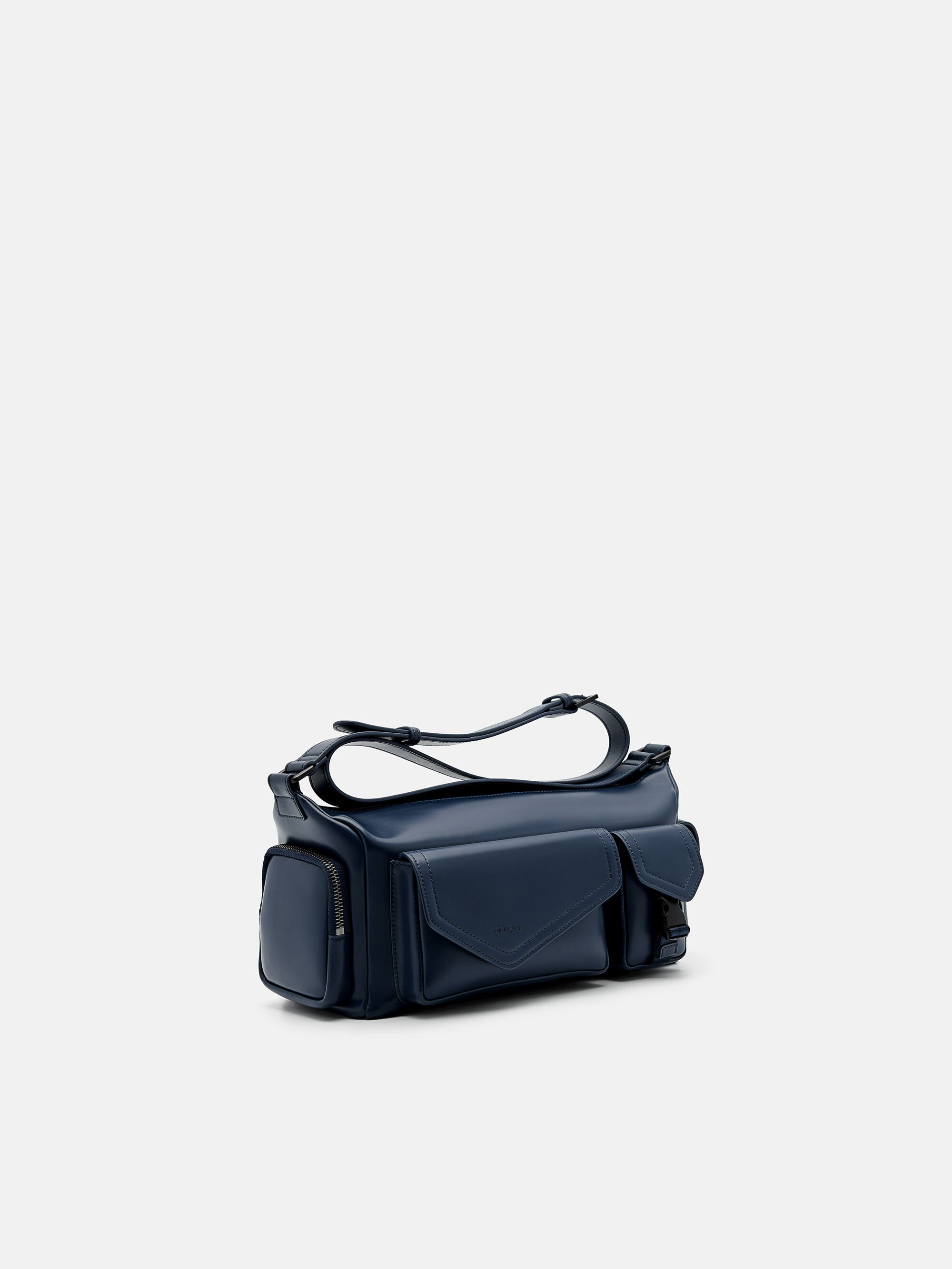 Taper Sling Bag, Navy