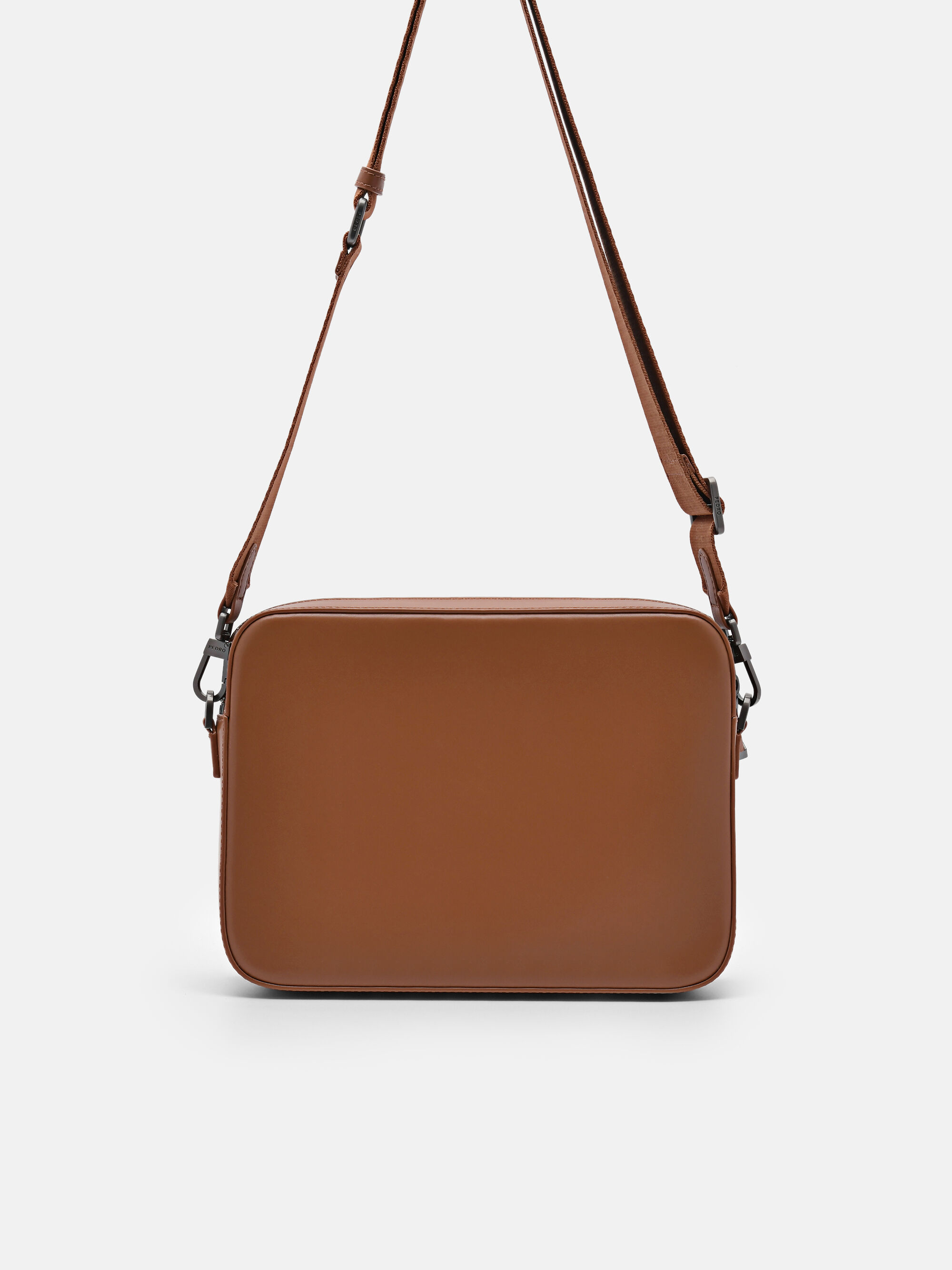 PEDRO Icon Leather Sling Bag, Cognac