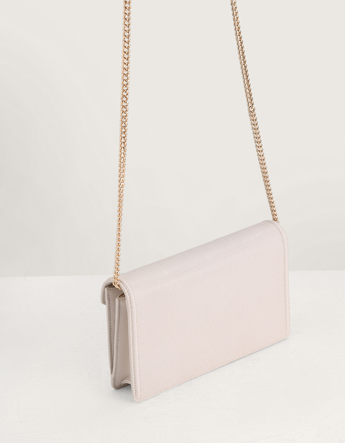 PEDRO Icon Leather Shoulder Bag - Taupe