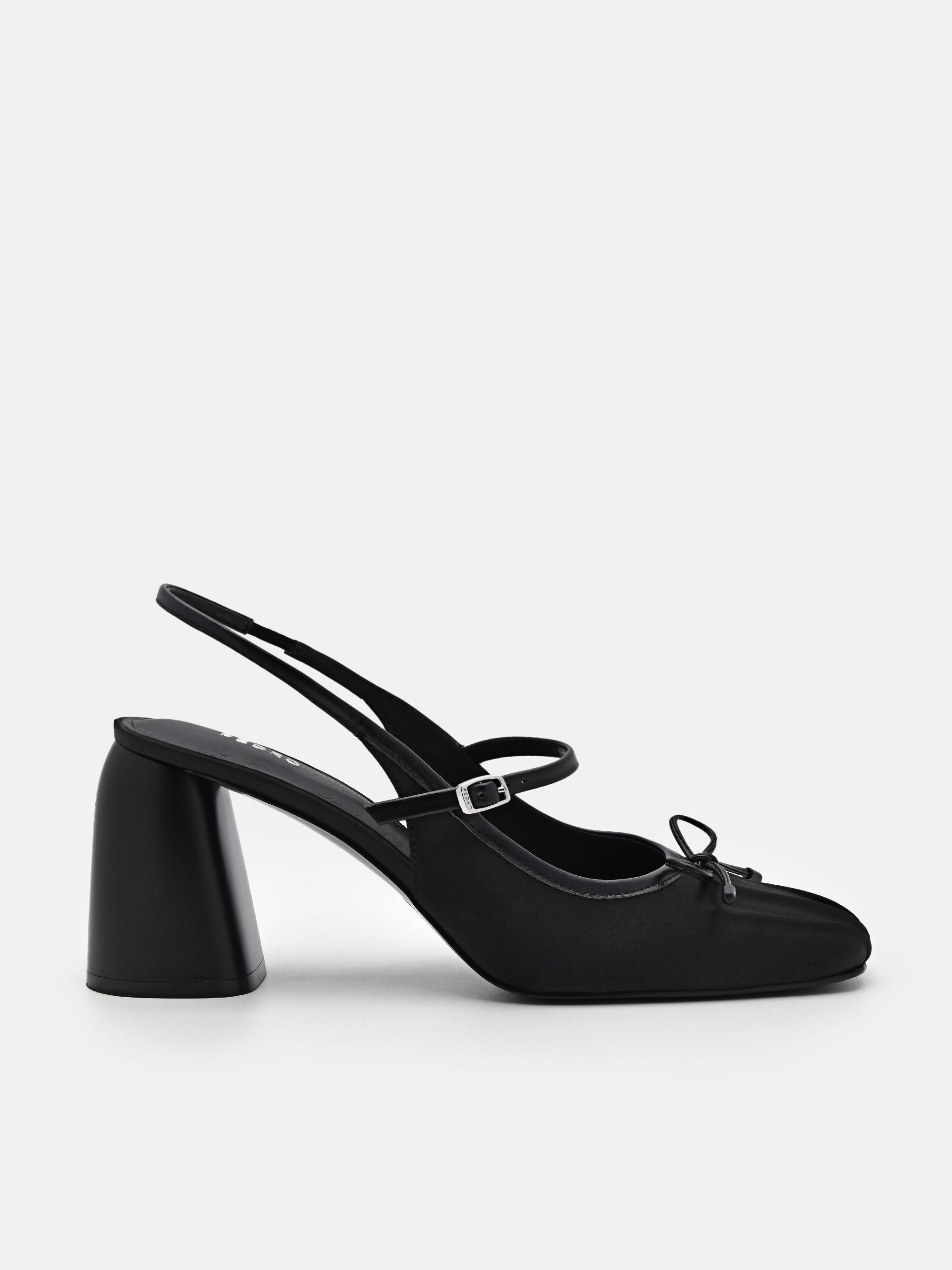 Linea Slingback Pumps, Black