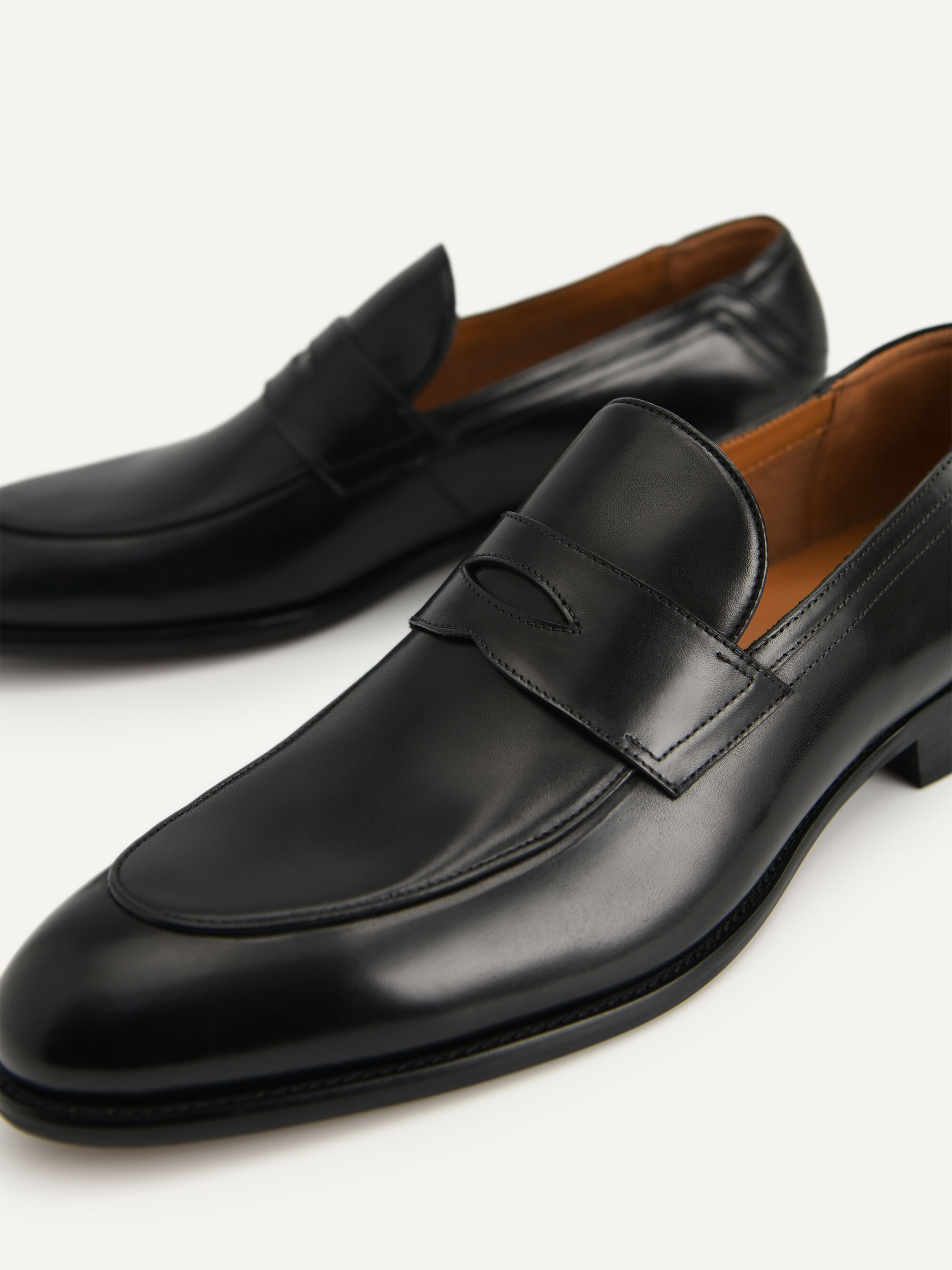 Leather Penny Loafers - PEDRO SG