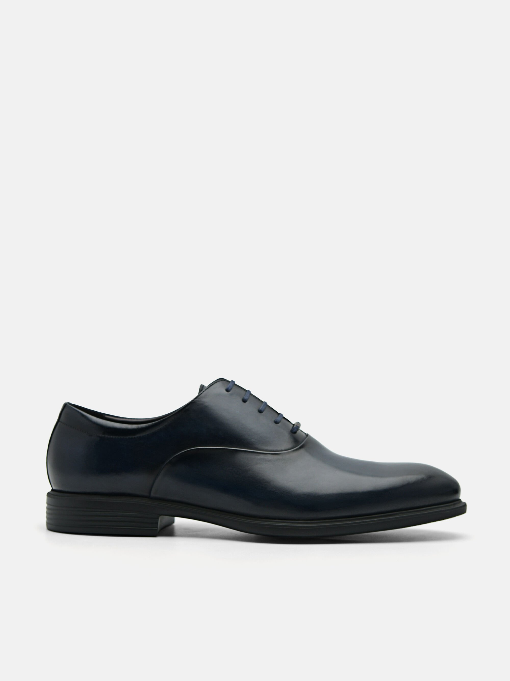 Altitude Lightweight Leather Oxford Shoes, Navy