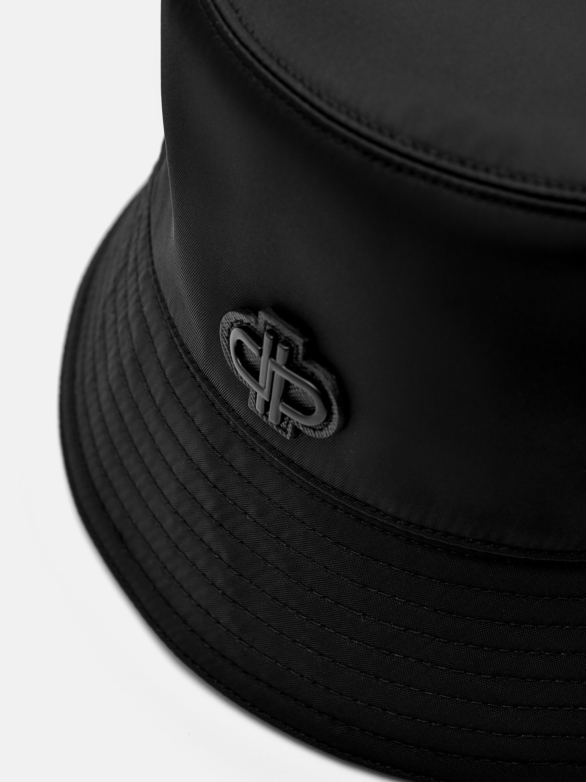 PEDRO Icon Nylon Bucket Hat, Black