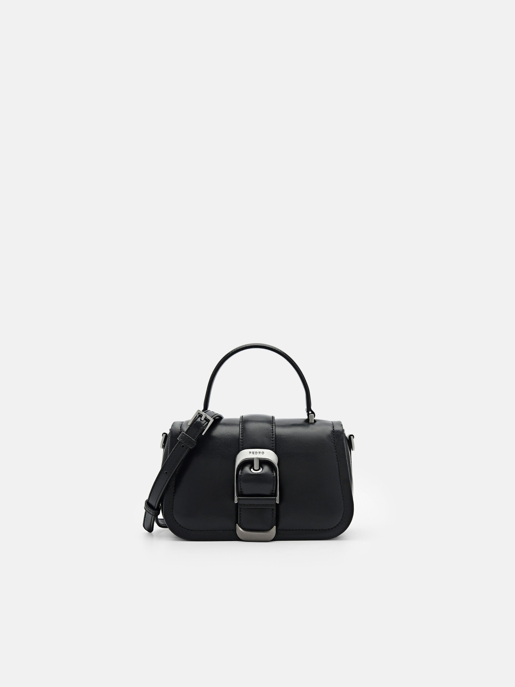 Helix Mini Shoulder Bag, Black