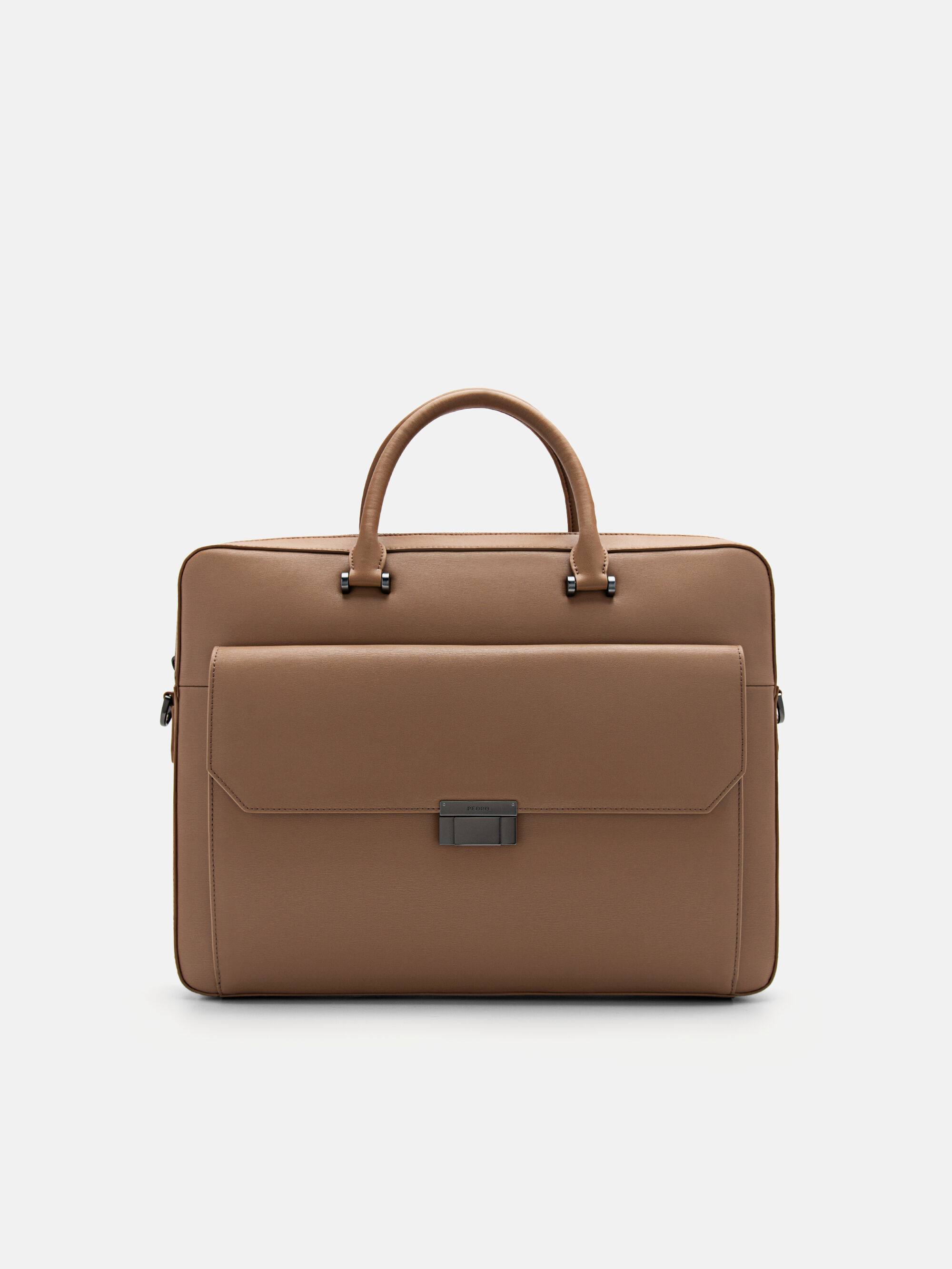 Mens leather sale document bag