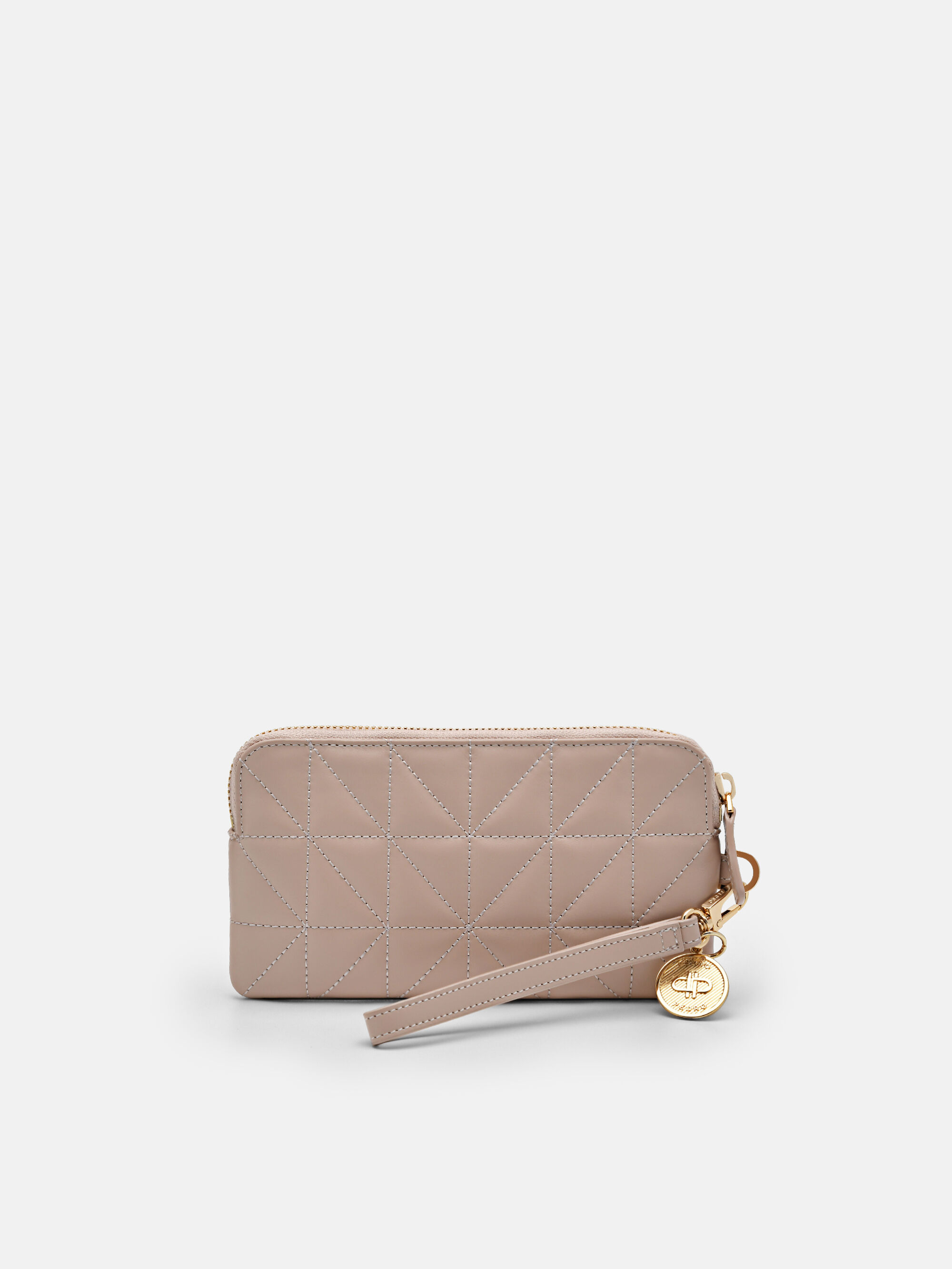 PEDRO Studio Leather Pouch in Pixel, Nude