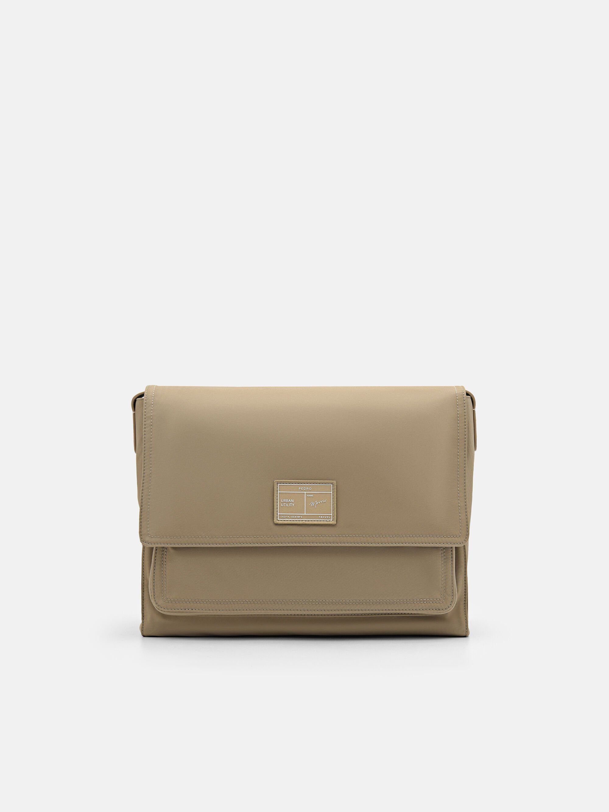 Morris Messenger Bag, Taupe