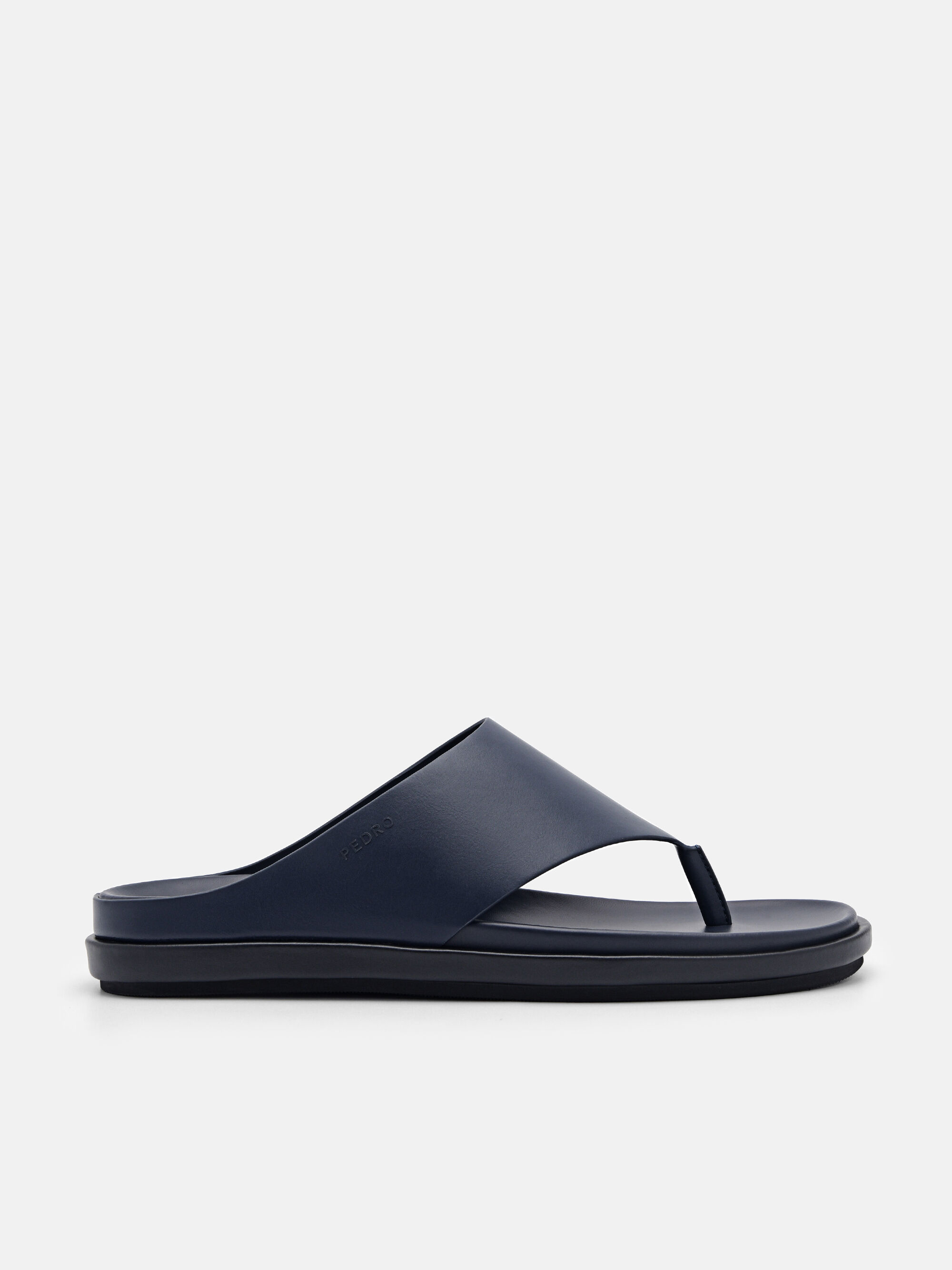 Cydwoq Thong Sandal in Navy Leather