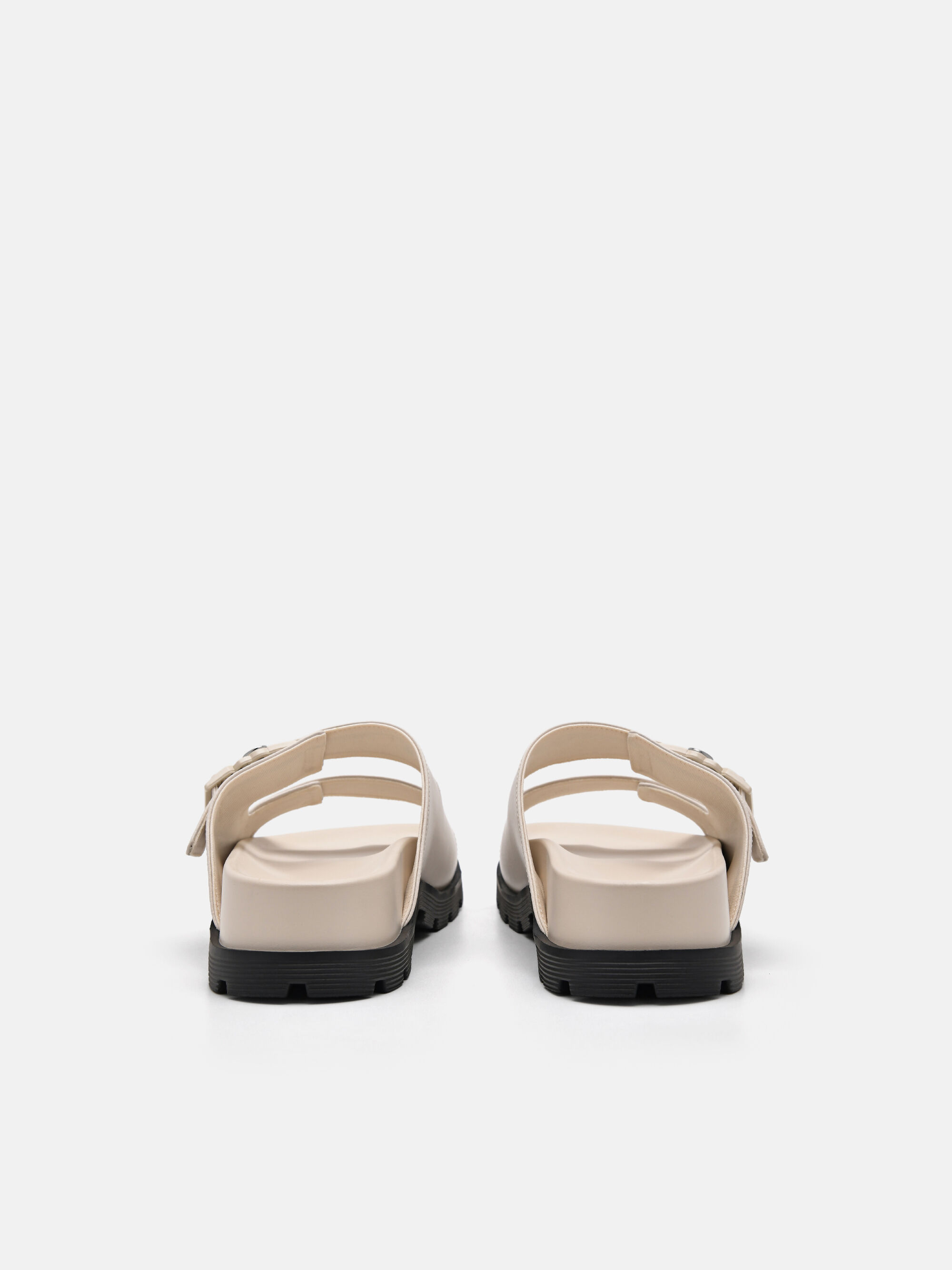 PEDRO Icon Buckle Sandals, Chalk