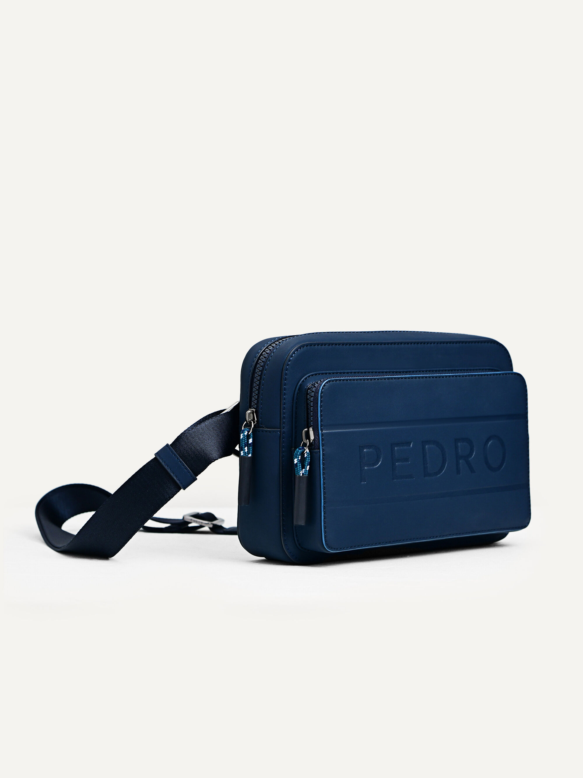 Túi đeo chéo nam Pedro Flynn Casual Sling Bag xanh navy