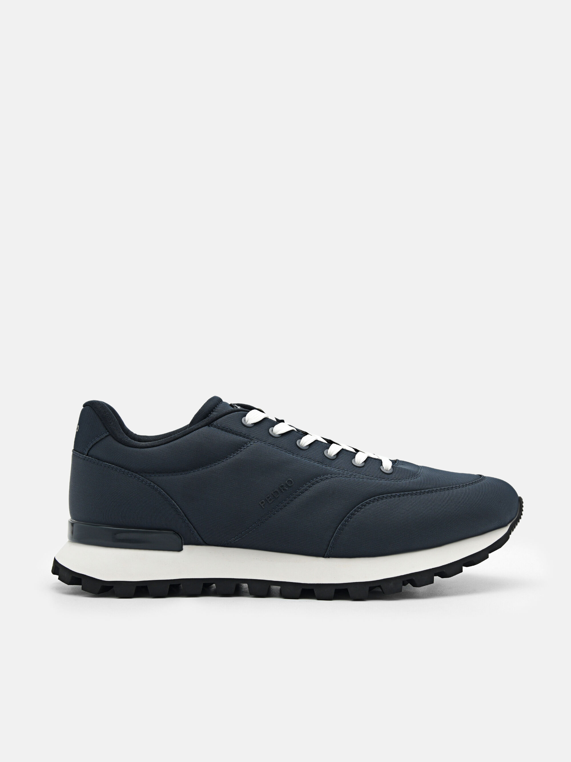 Track Nylon Sneakers, Navy