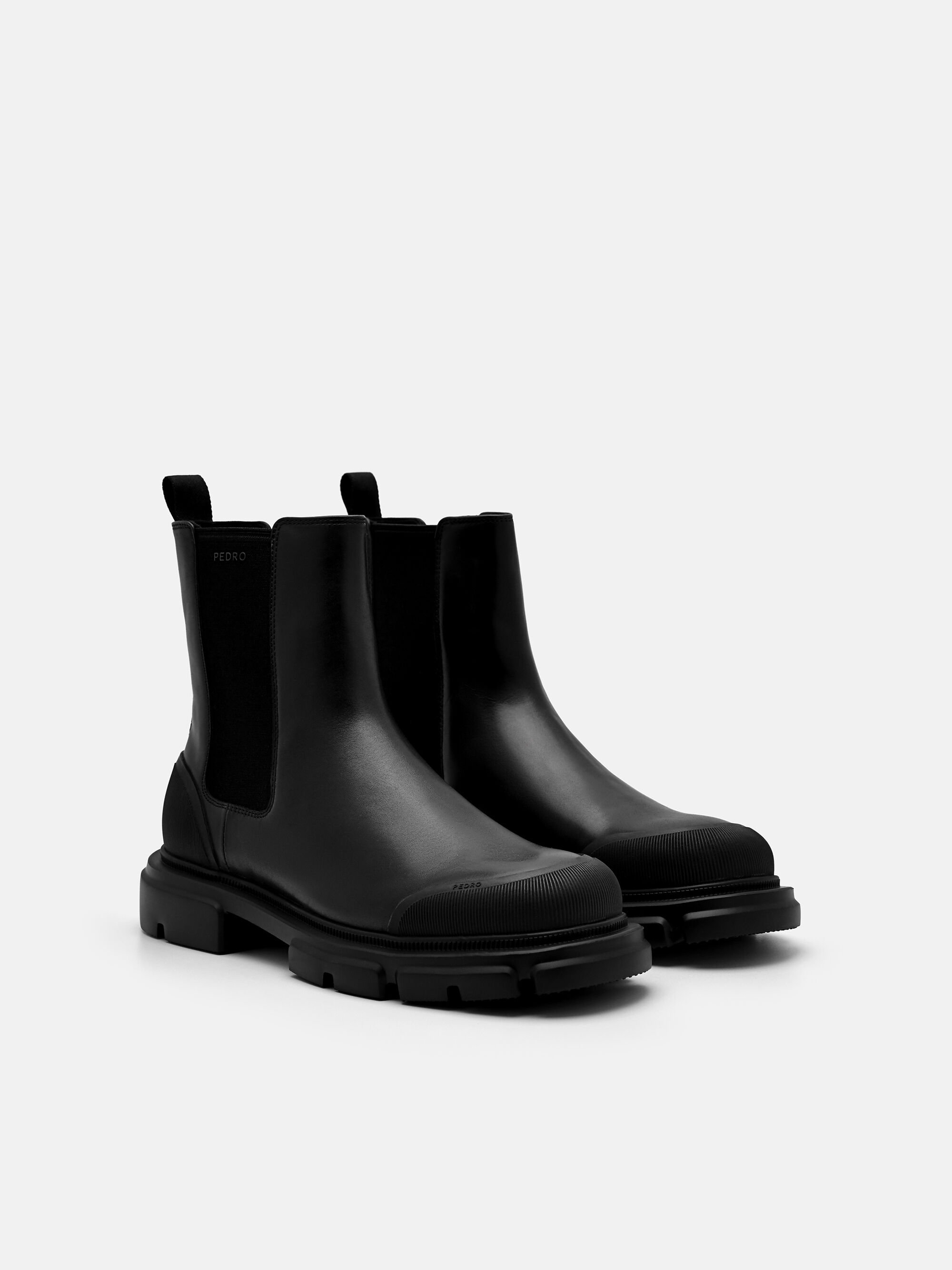 Women's Ellis Leather Chelsea Boots, Black