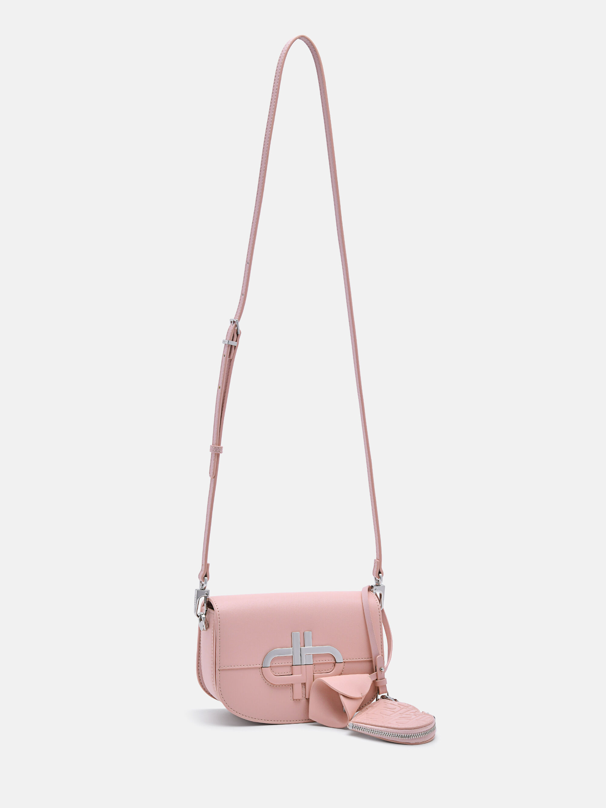 PEDRO Icon Leather Shoulder Bag, Pink