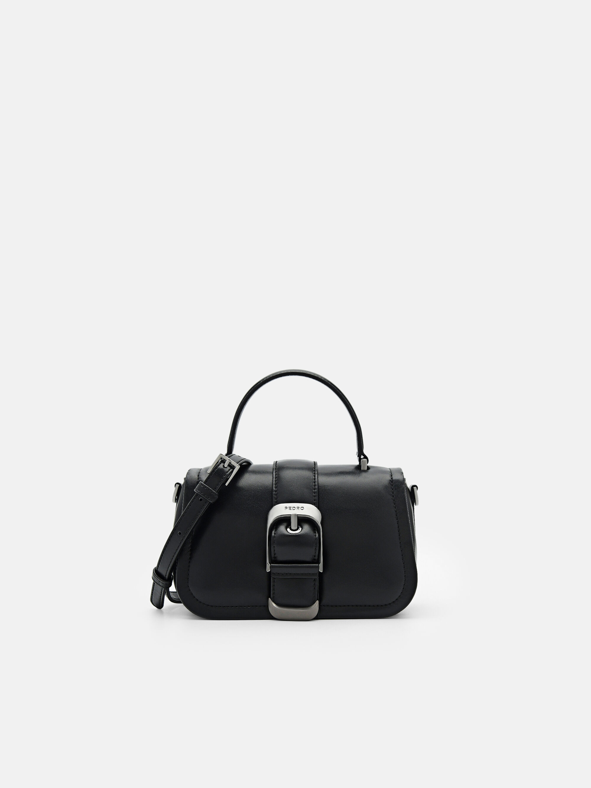 Helix Mini Shoulder Bag, Black