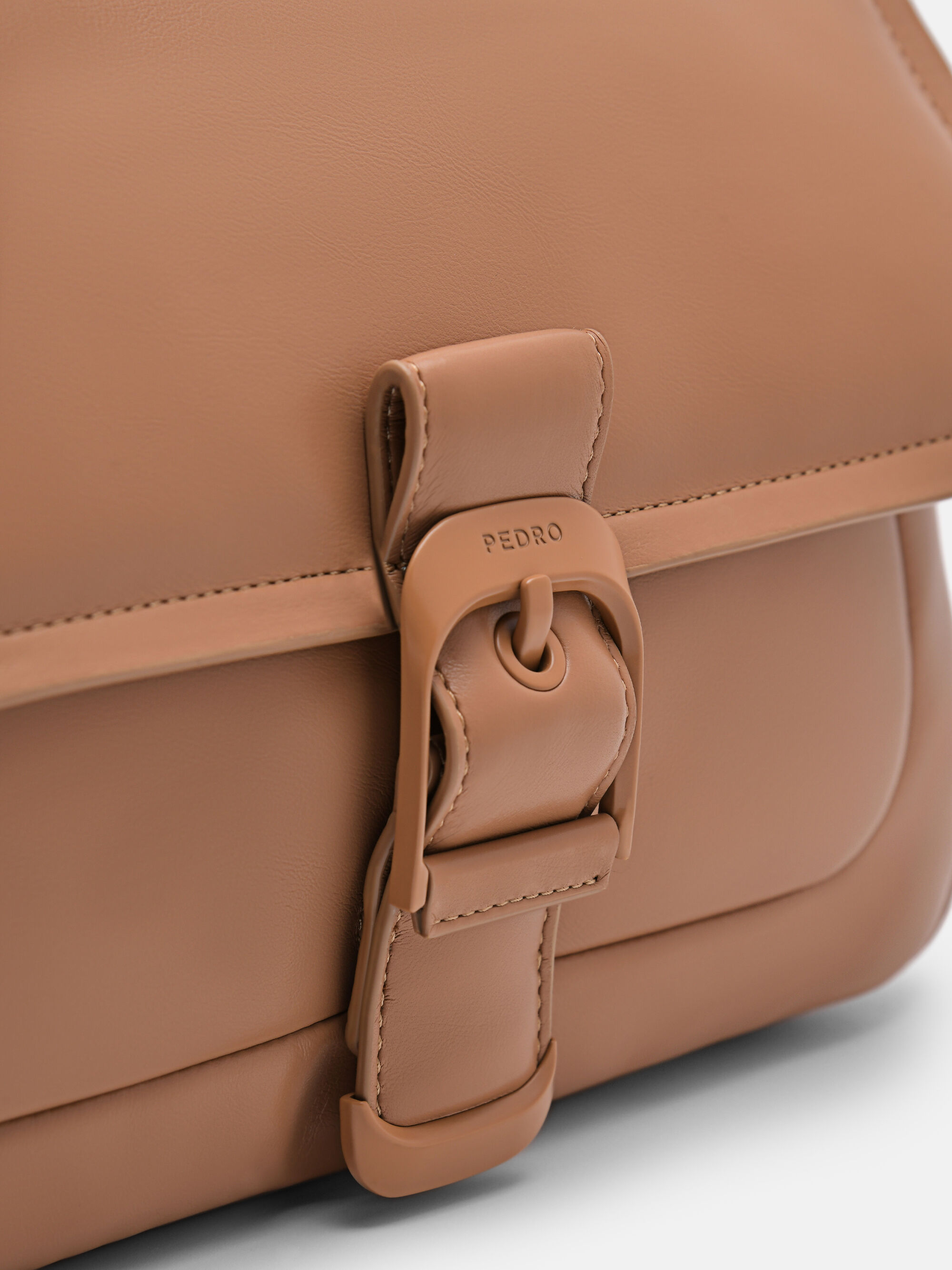 Helix Shoulder Bag, Camel