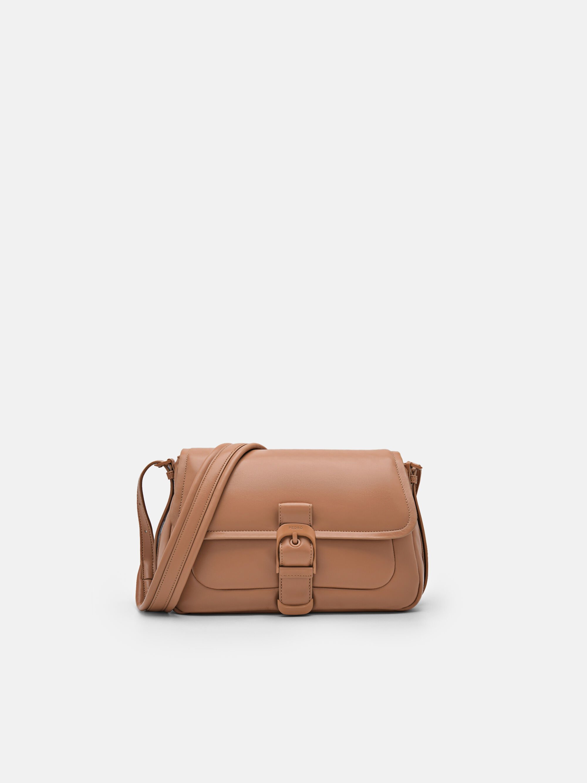 Helix Shoulder Bag, Camel