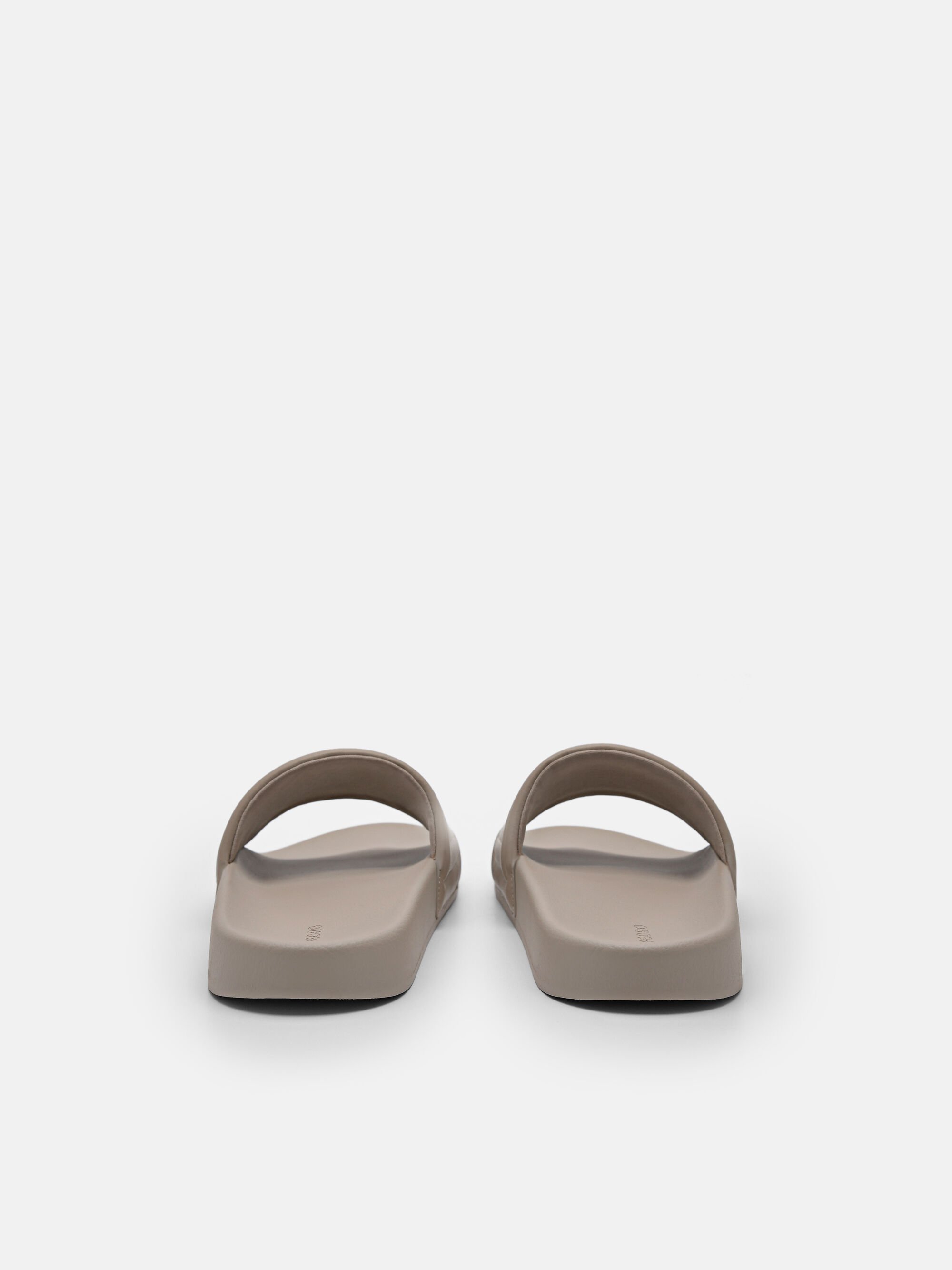 Billie Slide Sandals, Taupe