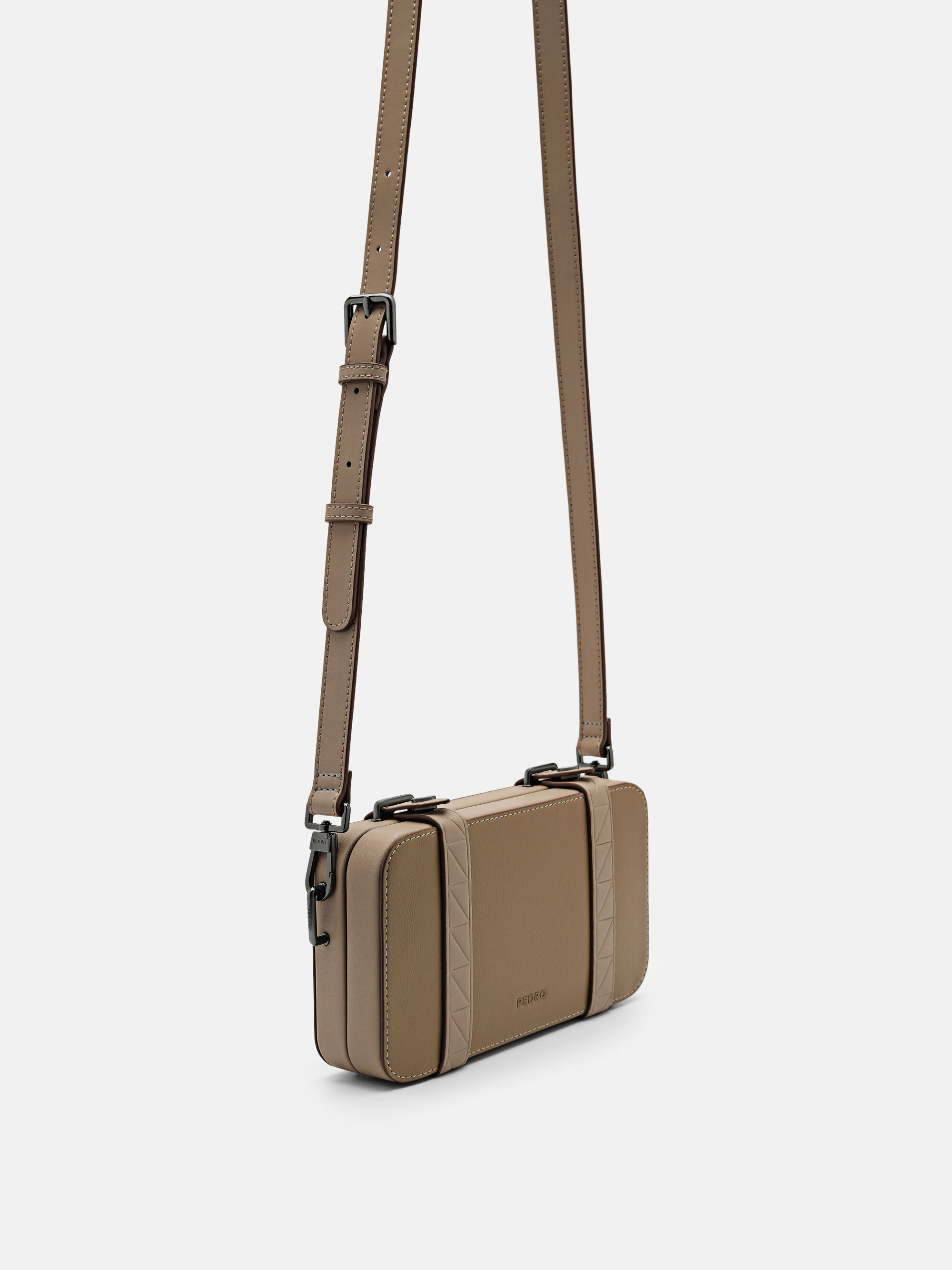 Oliver Mini Sling Bag, Taupe