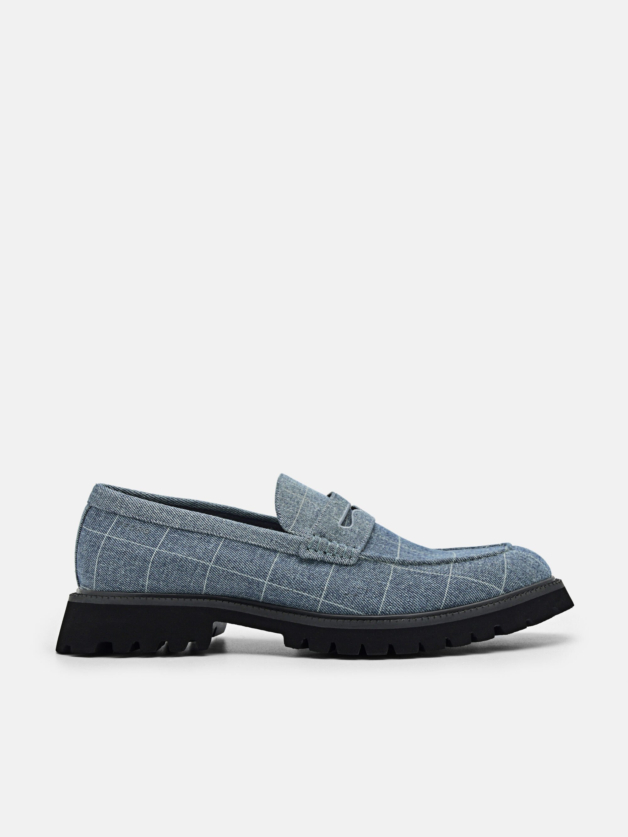 Hudson Penny Loafers, Blue