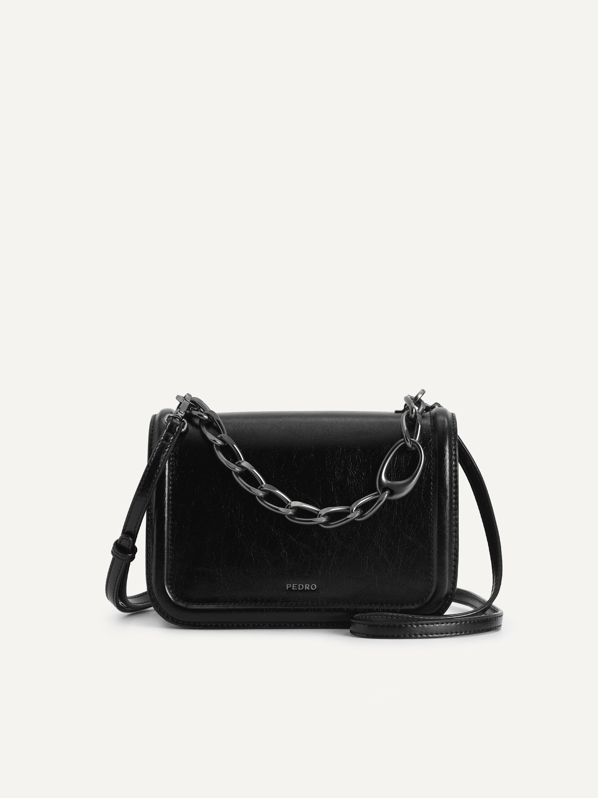 crossbody purse with chain strap