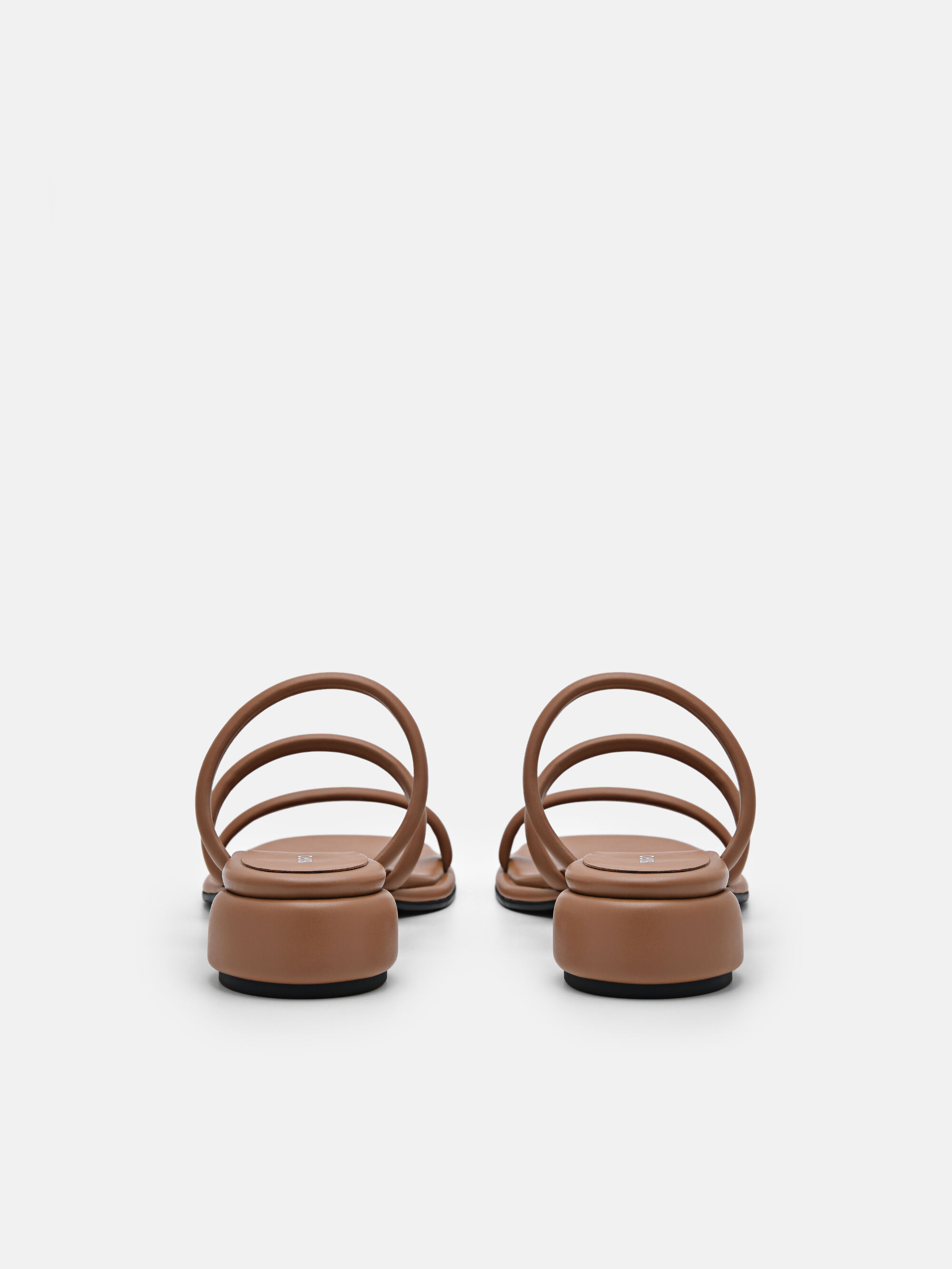 Meissa Strappy Heel Sandals, Camel