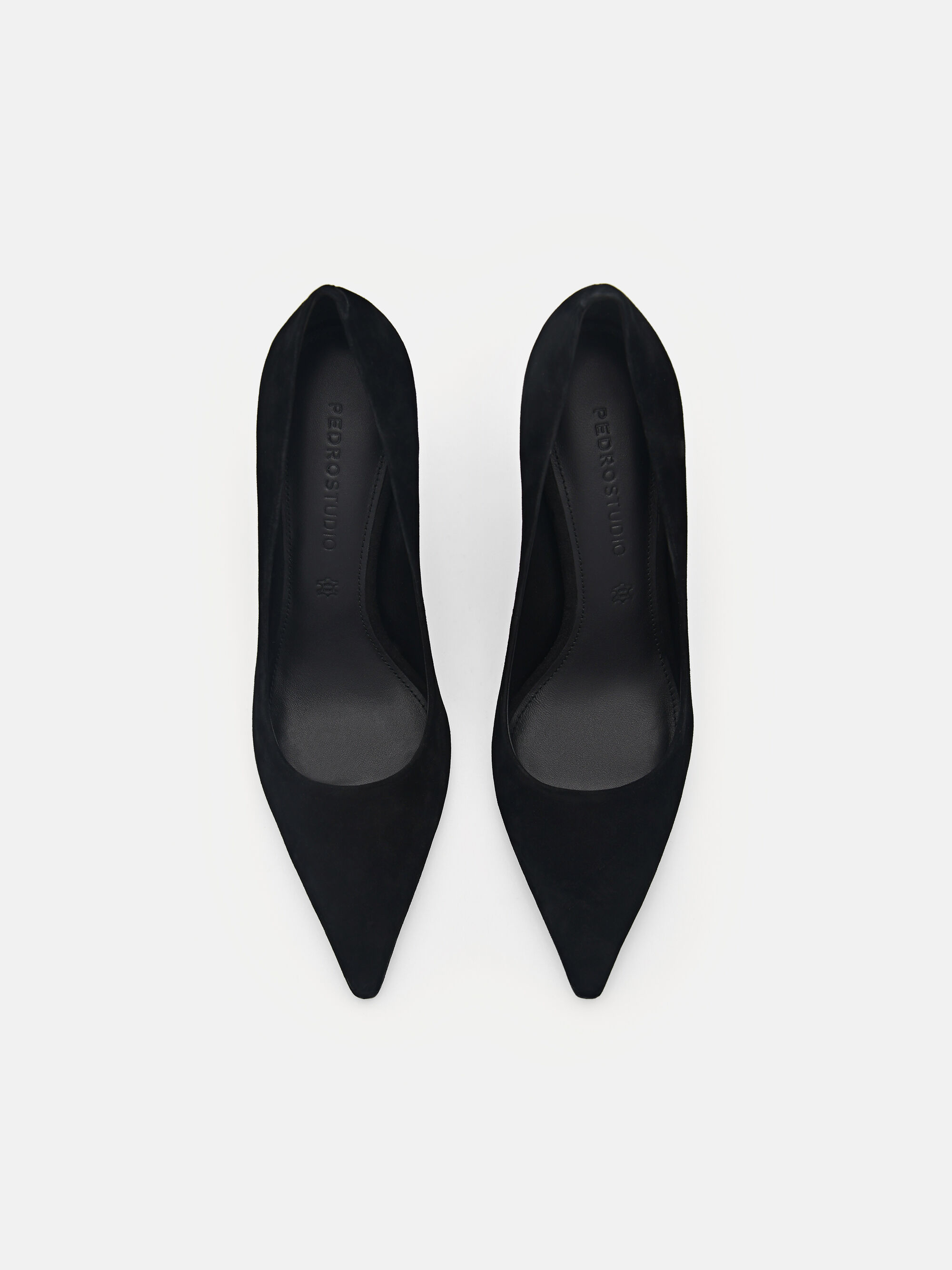 PEDRO Studio Ursula Leather Pumps, Black