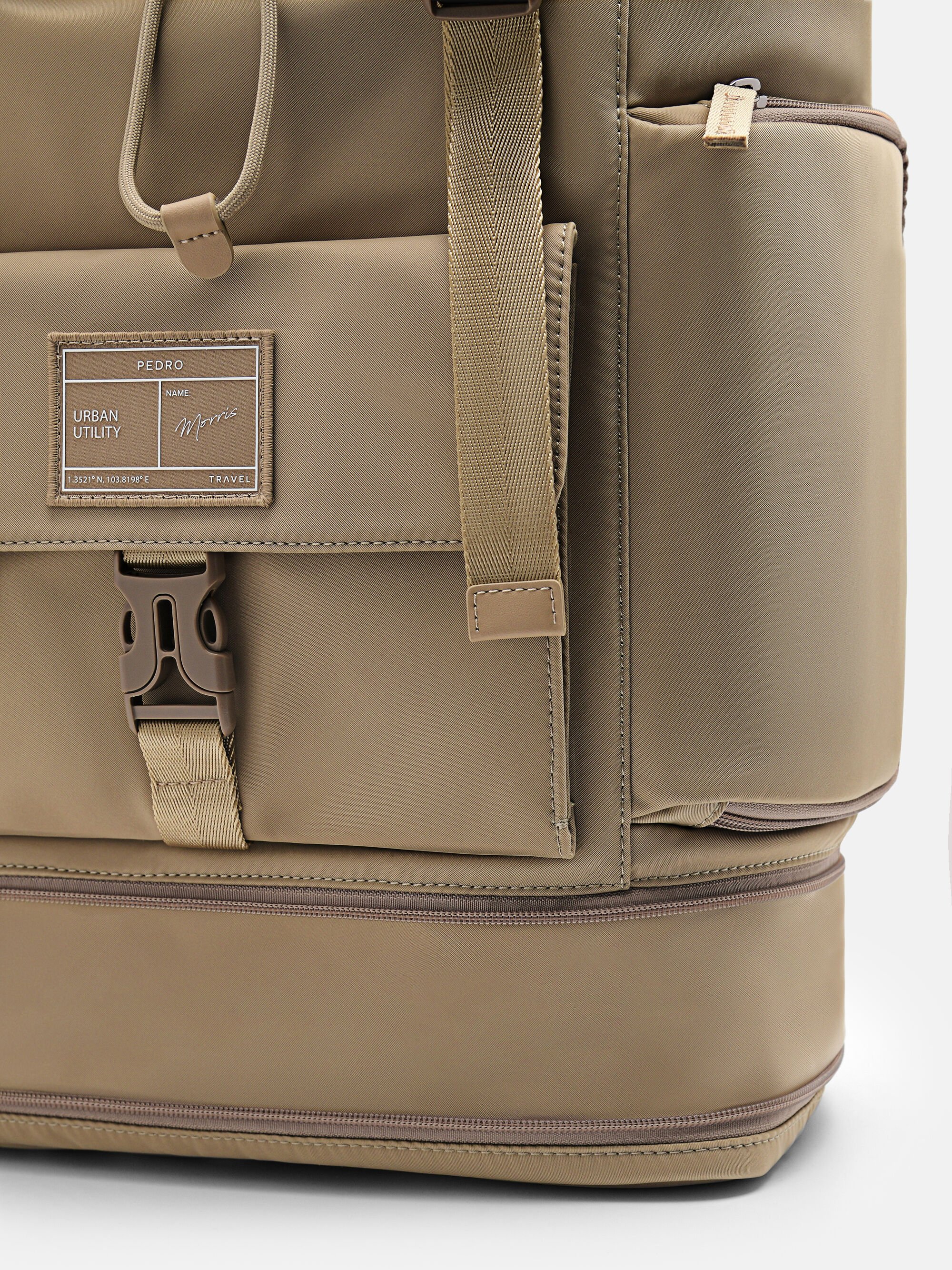 Morris Backpack, Taupe