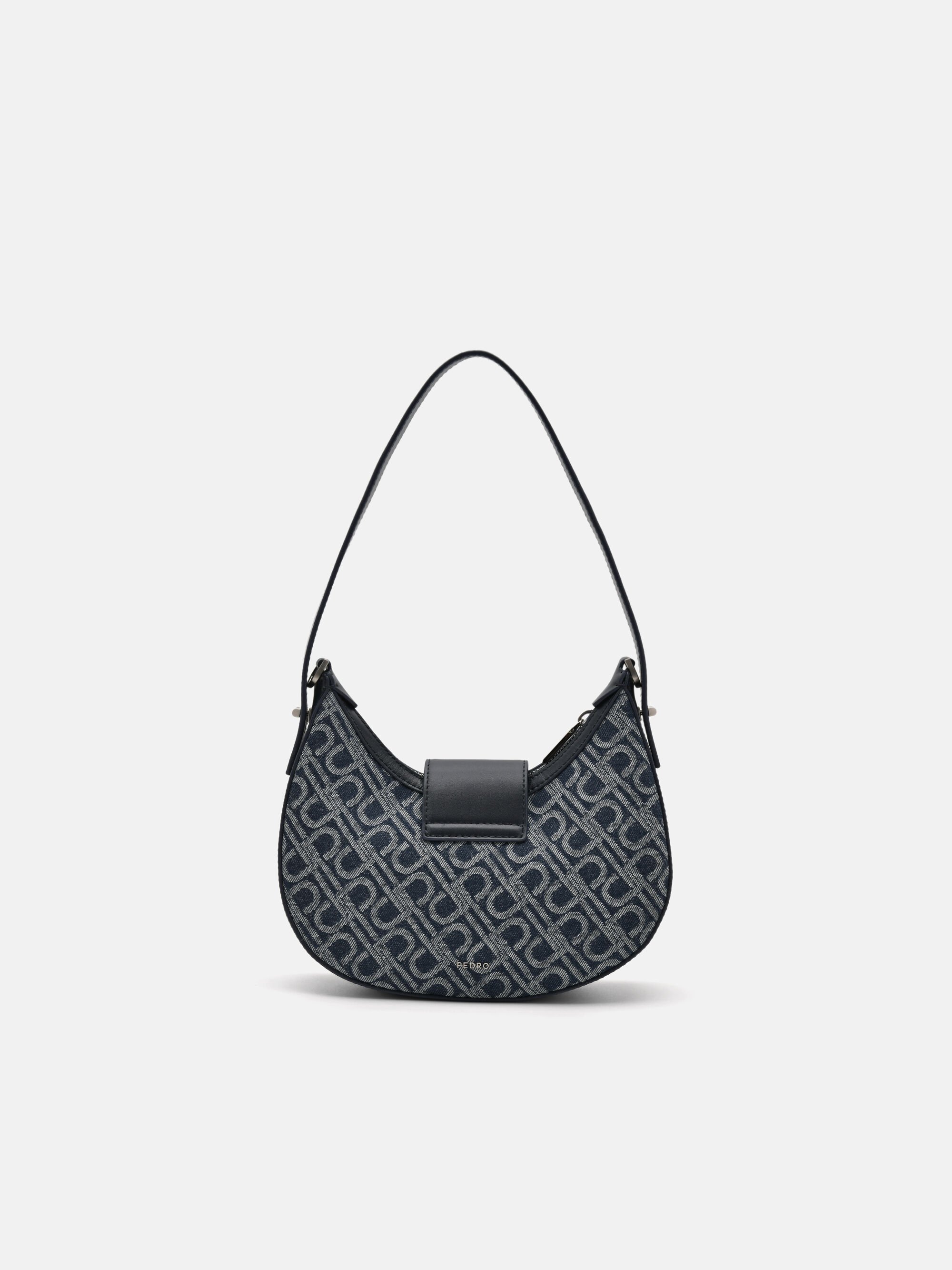 PEDRO Icon Fabric Hobo Bag, Navy