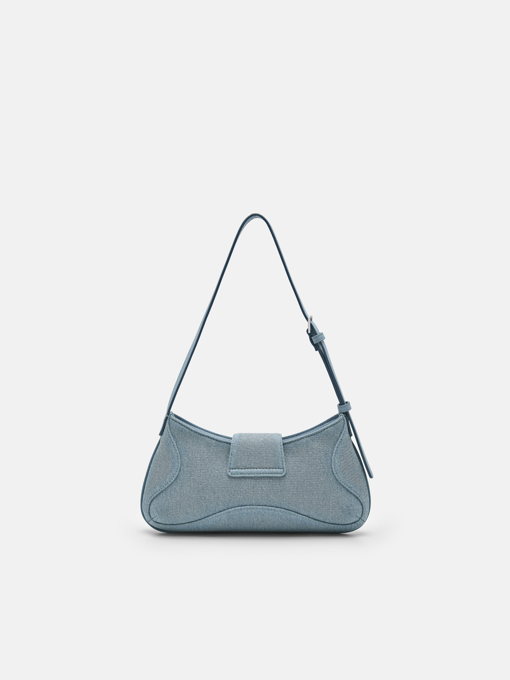 Dione Shoulder Bag, Slate Blue