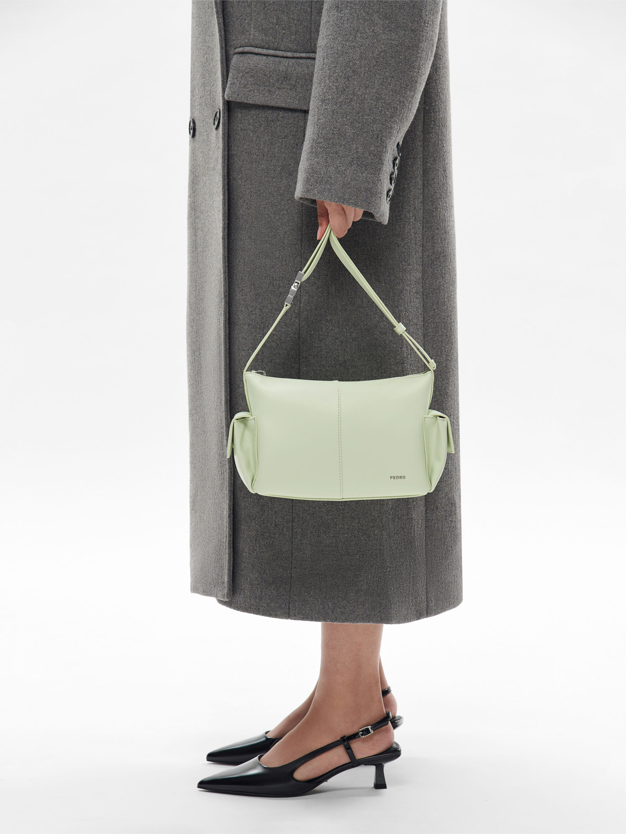 Ursa Shoulder Bag, Light Green