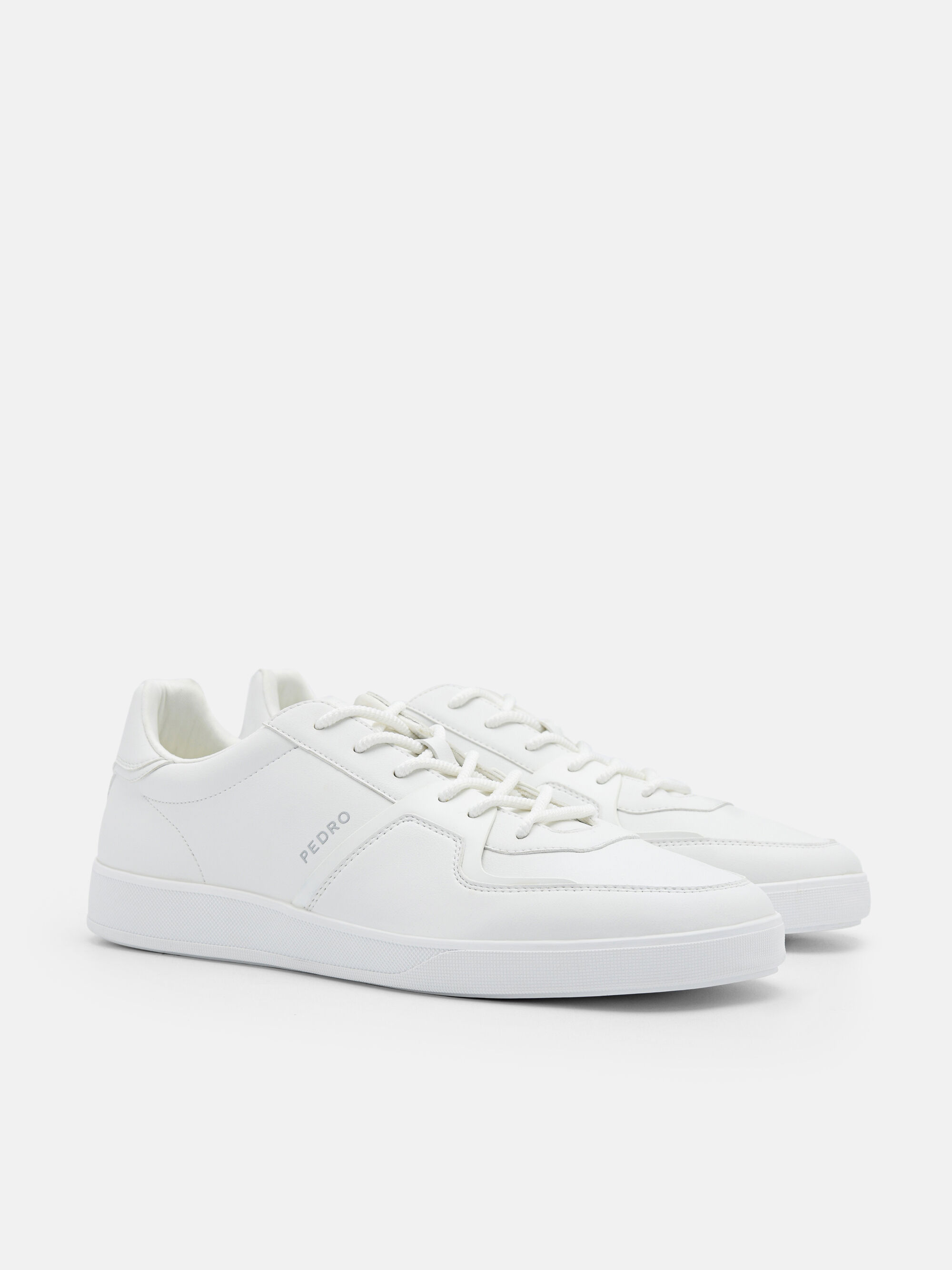 White PEDRO Icon Fleet Sneakers - PEDRO MY