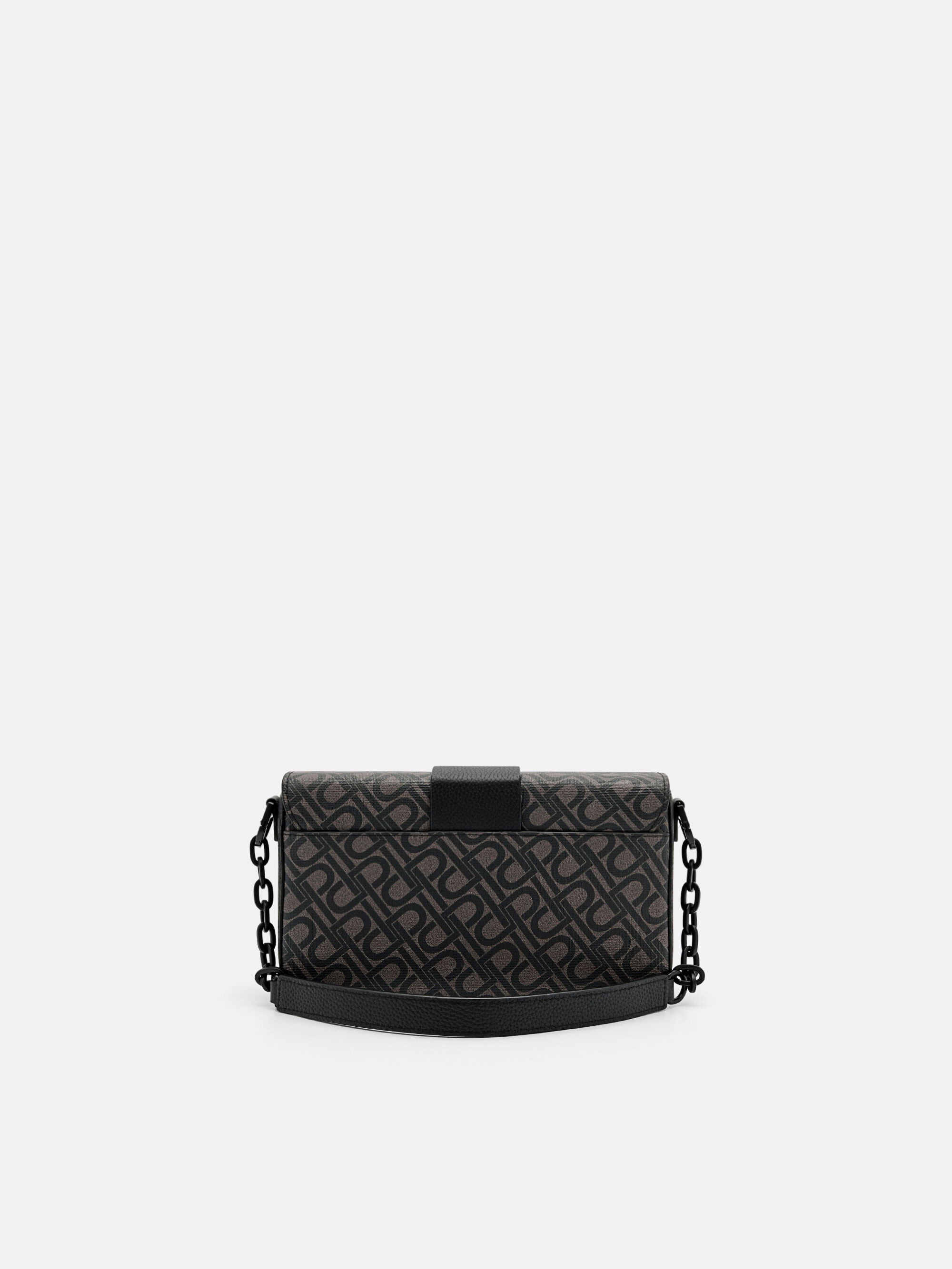 PEDRO Icon Leather Sling Bag, Black