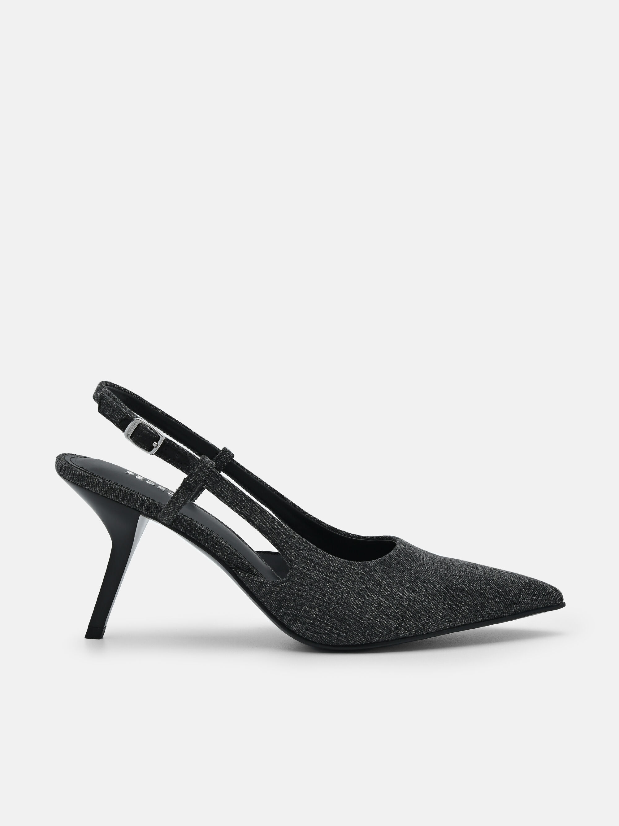 Morraine Slingback Pumps, Black