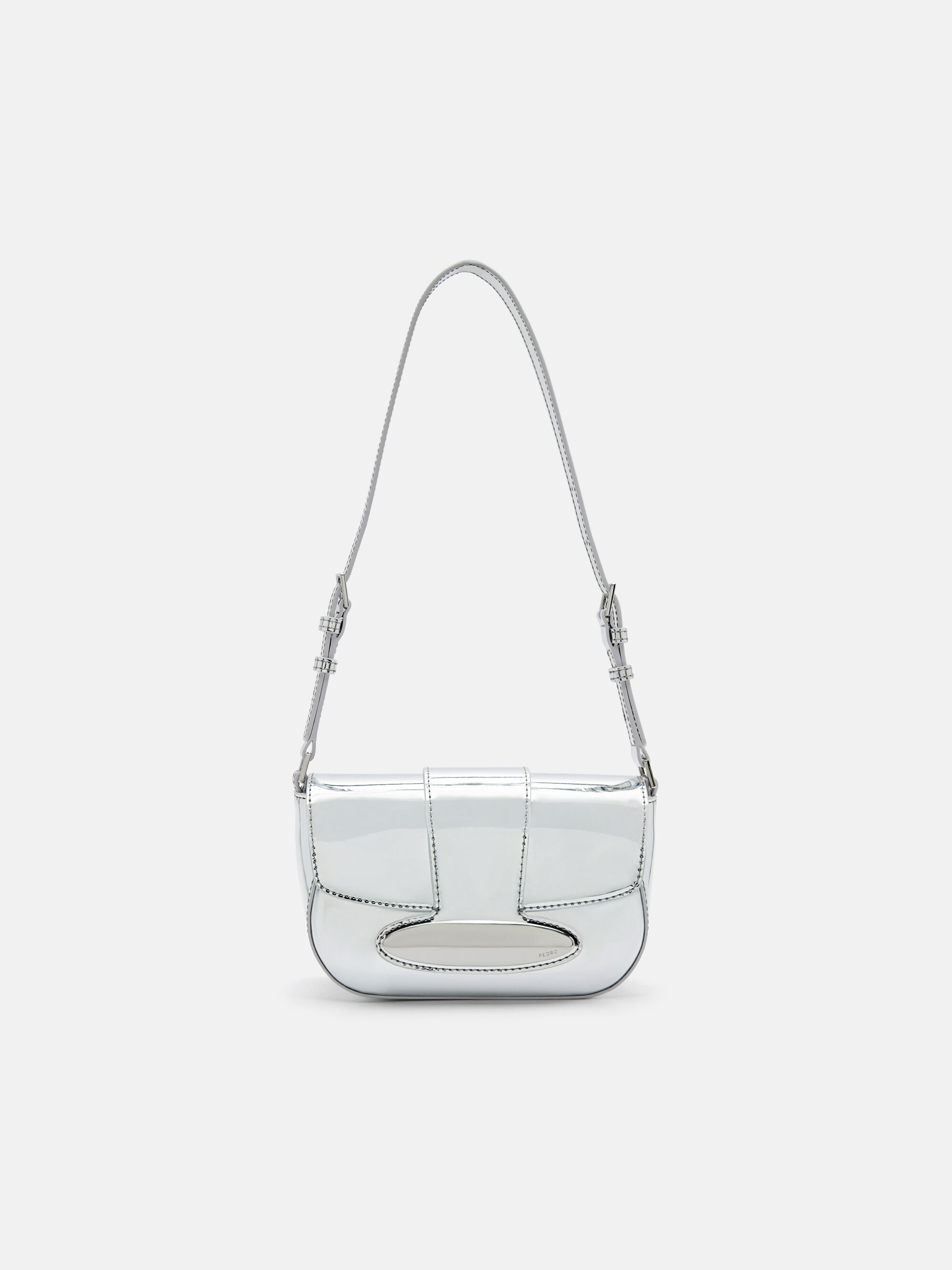 Dione Mini Shoulder Bag, Silver