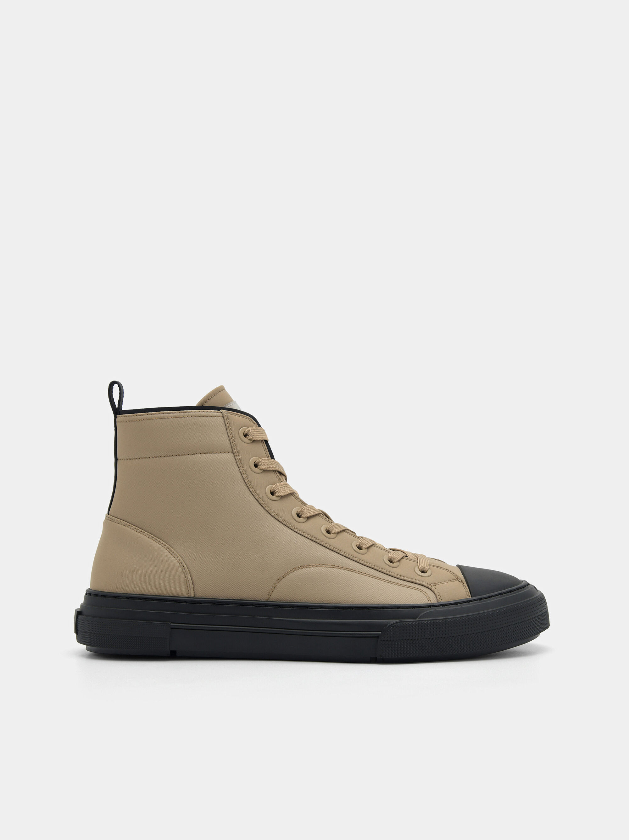 Strata High Top Sneakers, Taupe