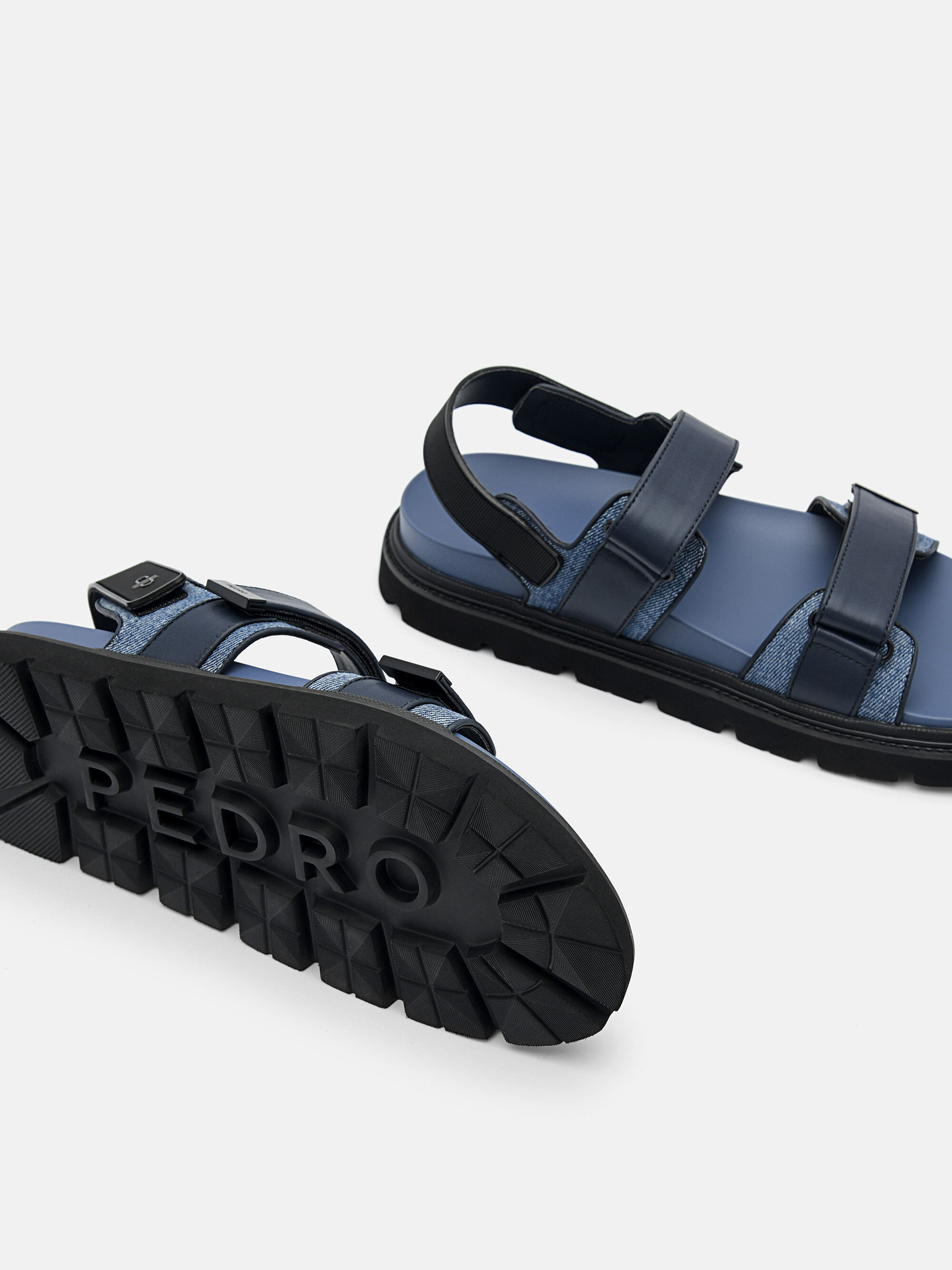 Bryson Backstrap Sandals, Blue