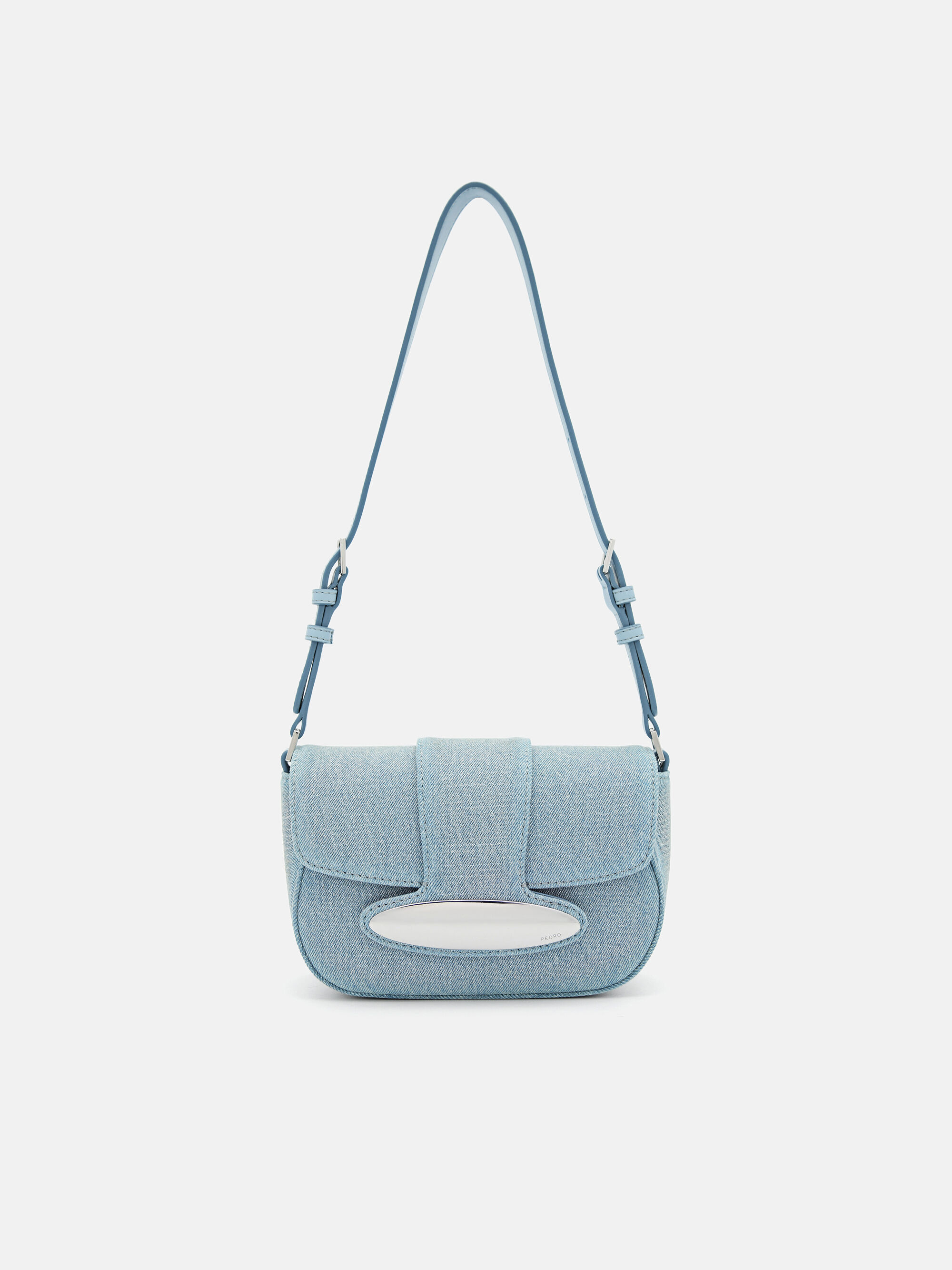 Dione Mini Shoulder Bag, Slate Blue