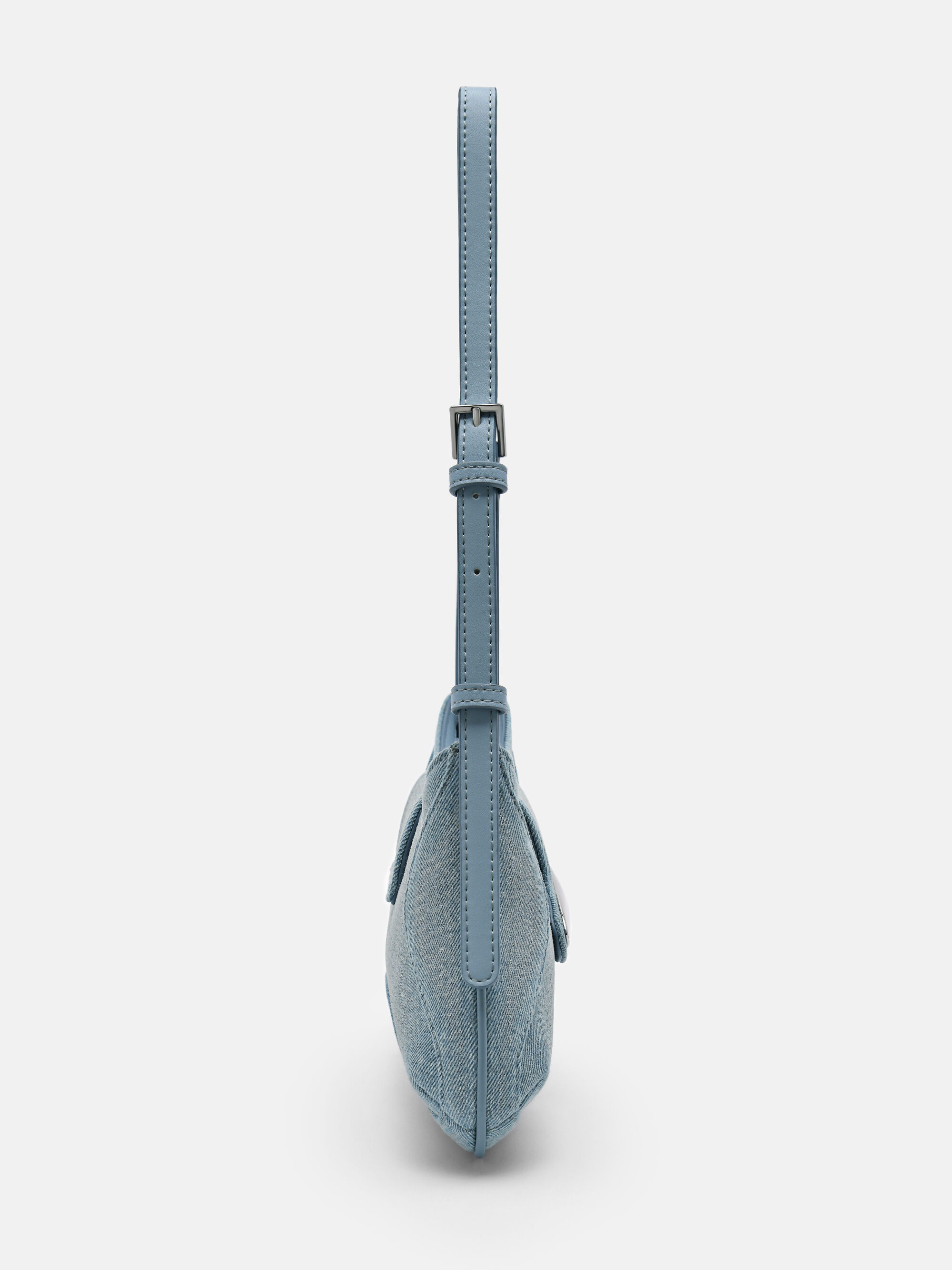 Dione Shoulder Bag, Slate Blue