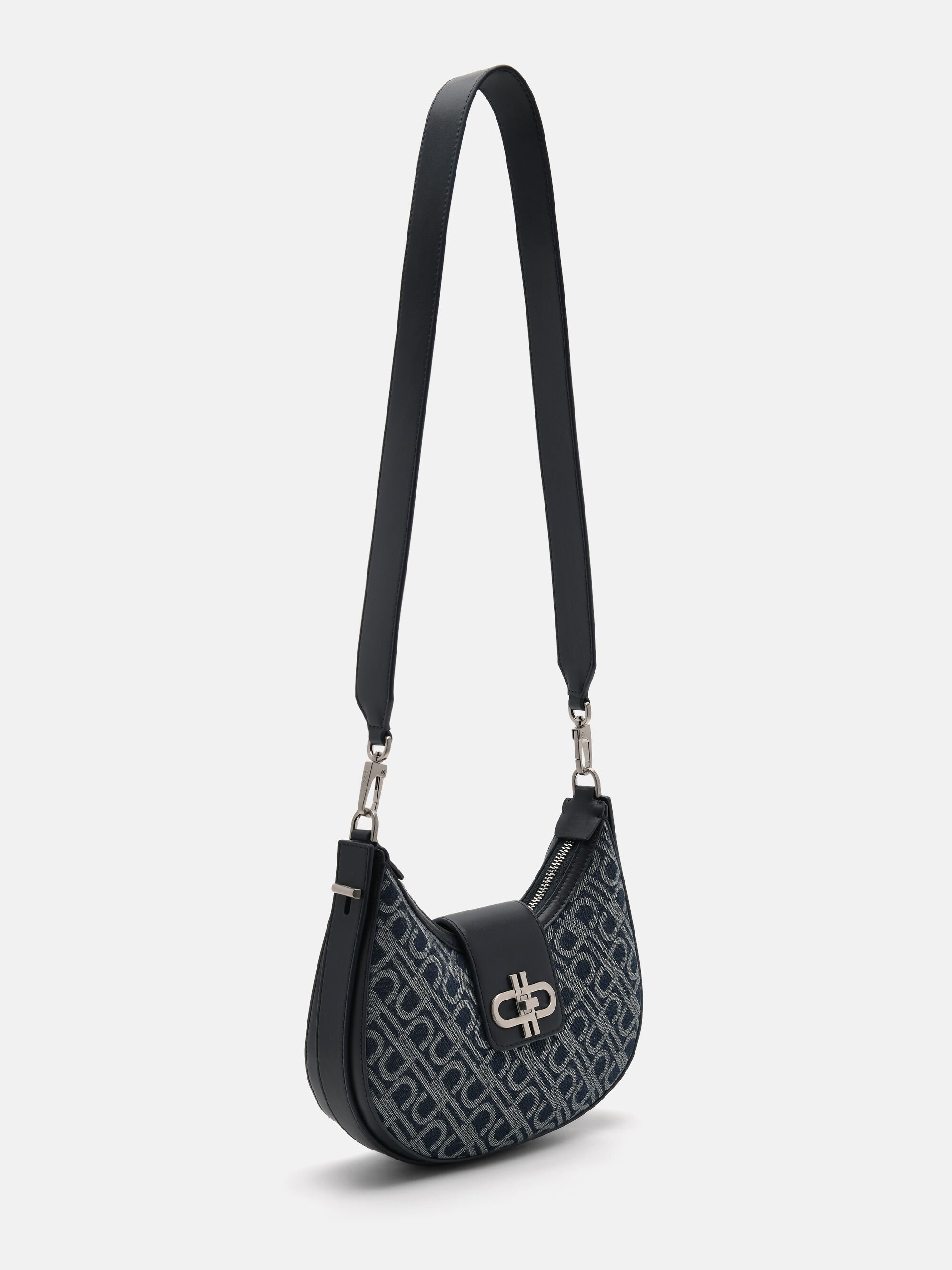 PEDRO Icon Fabric Hobo Bag, Navy