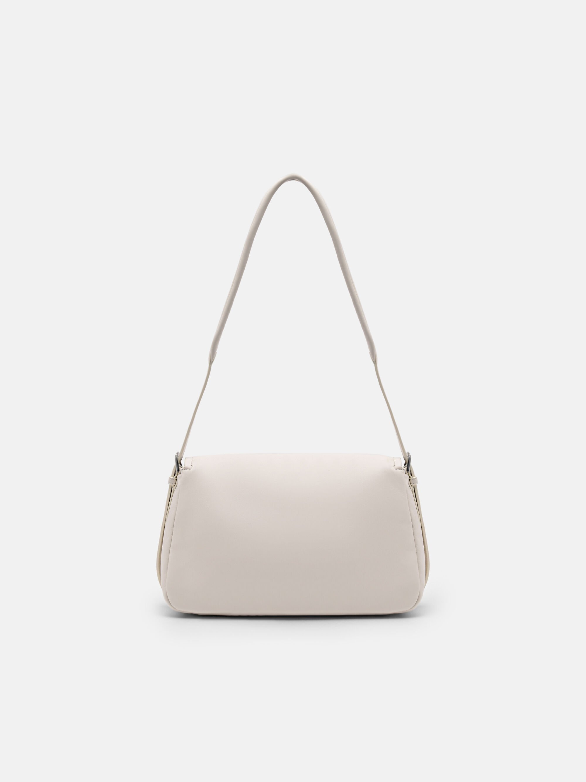 Helix Shoulder Bag, Chalk