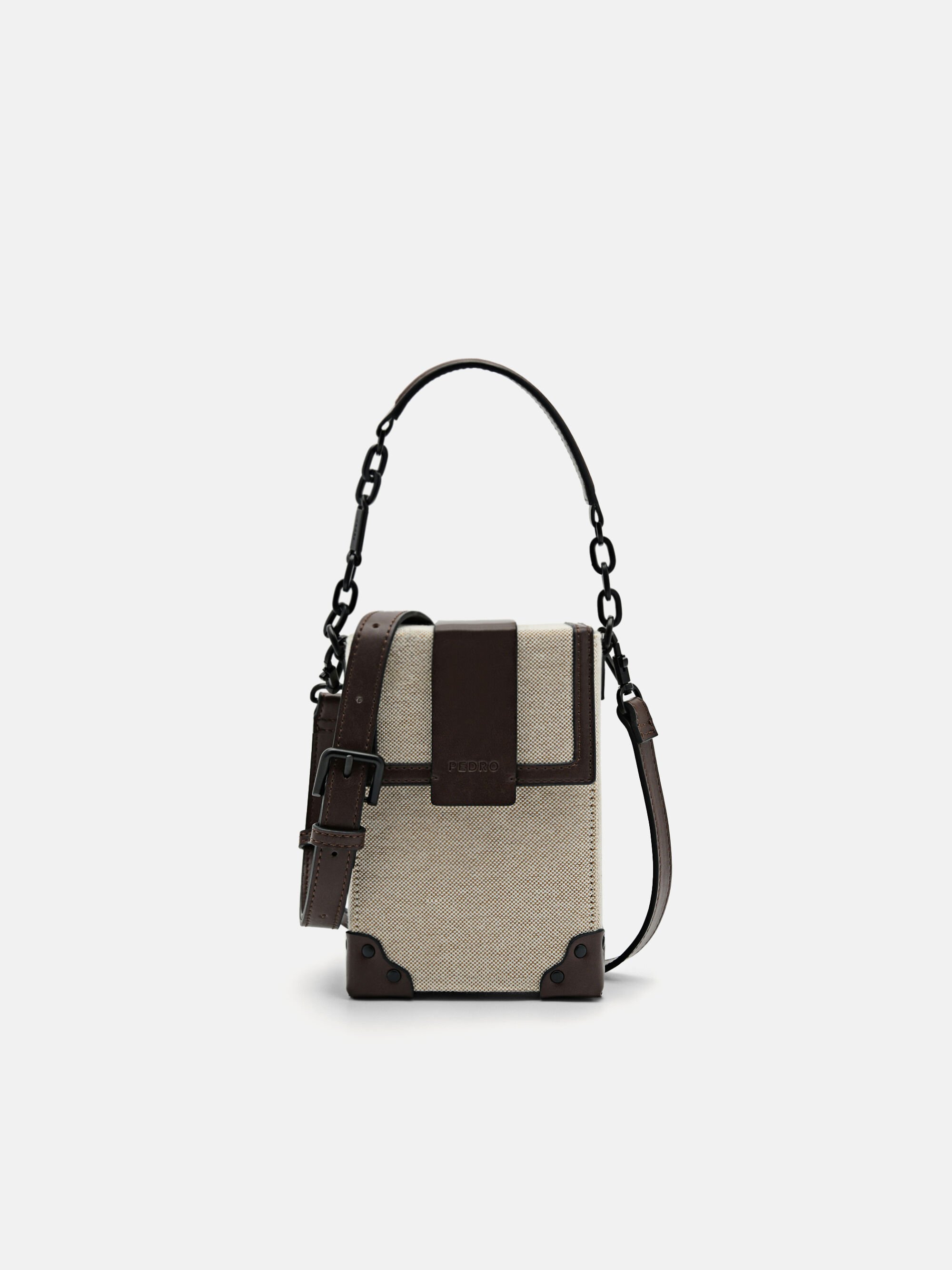 Tex Sling Bag, Dark Brown