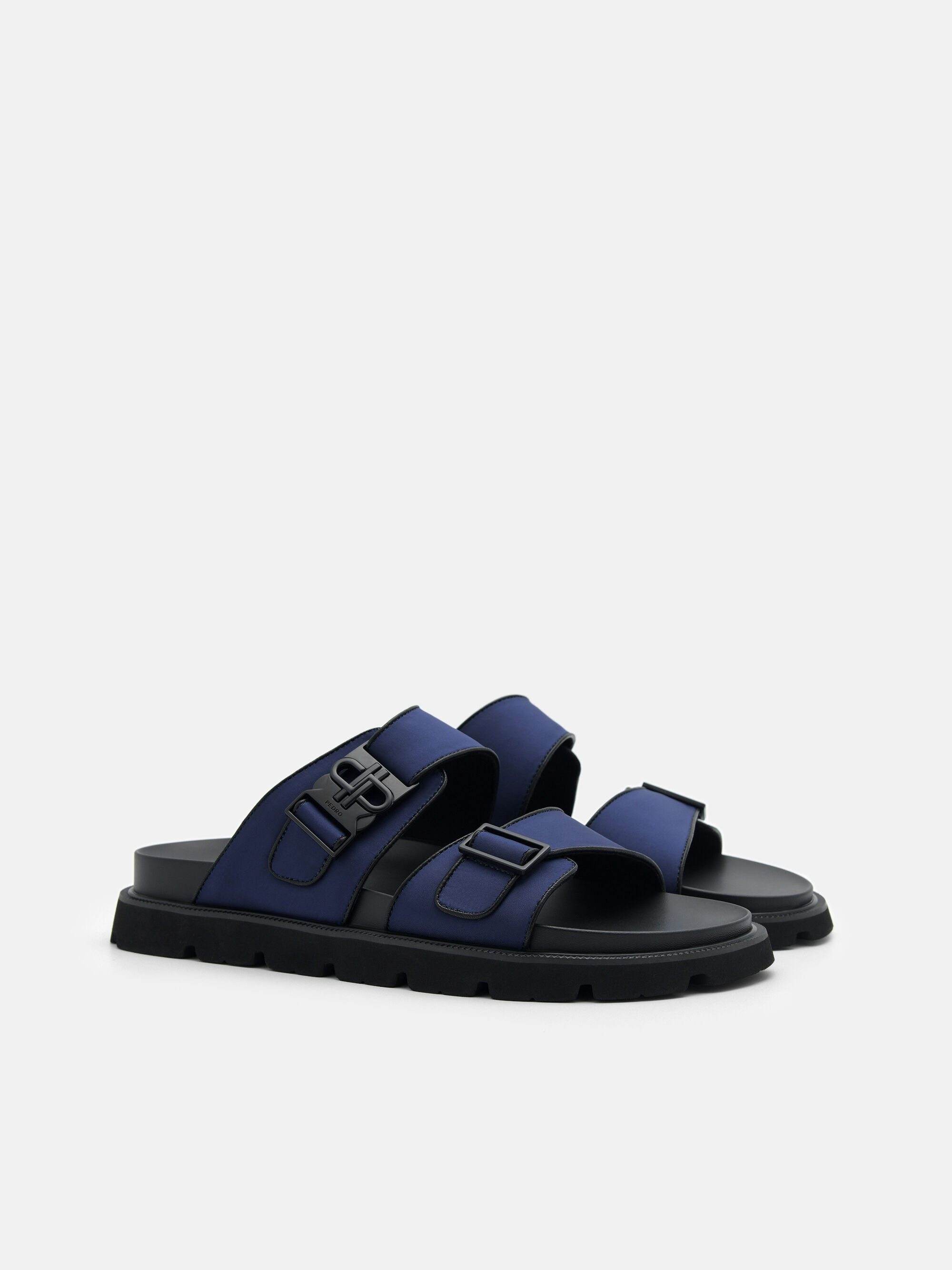 PEDRO Icon Slide Sandals, Navy