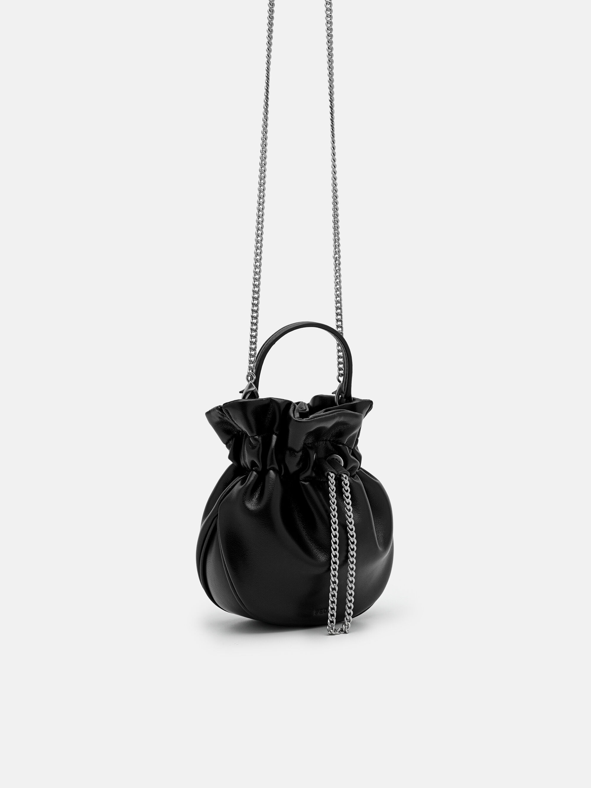 Mini Dumpling Pouch, Black