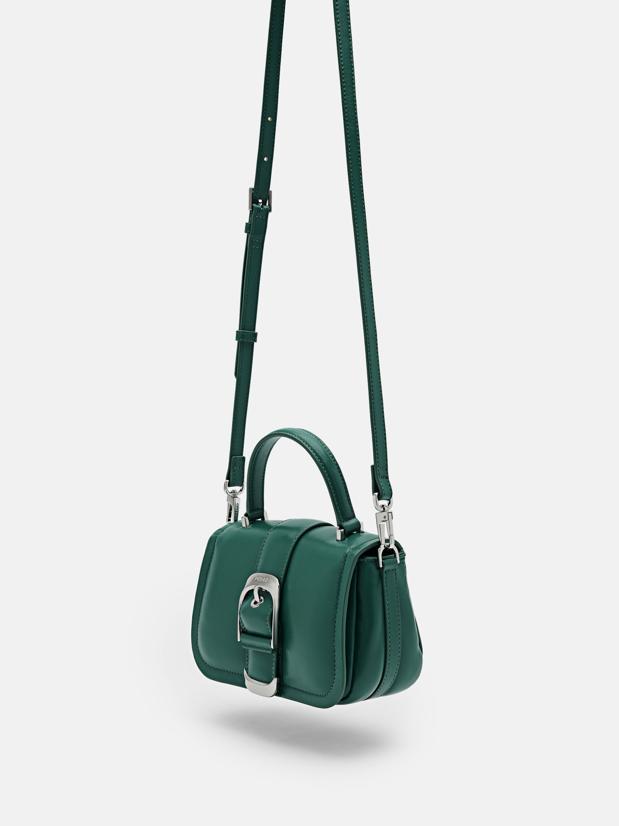 Helix Mini Shoulder Bag, Green