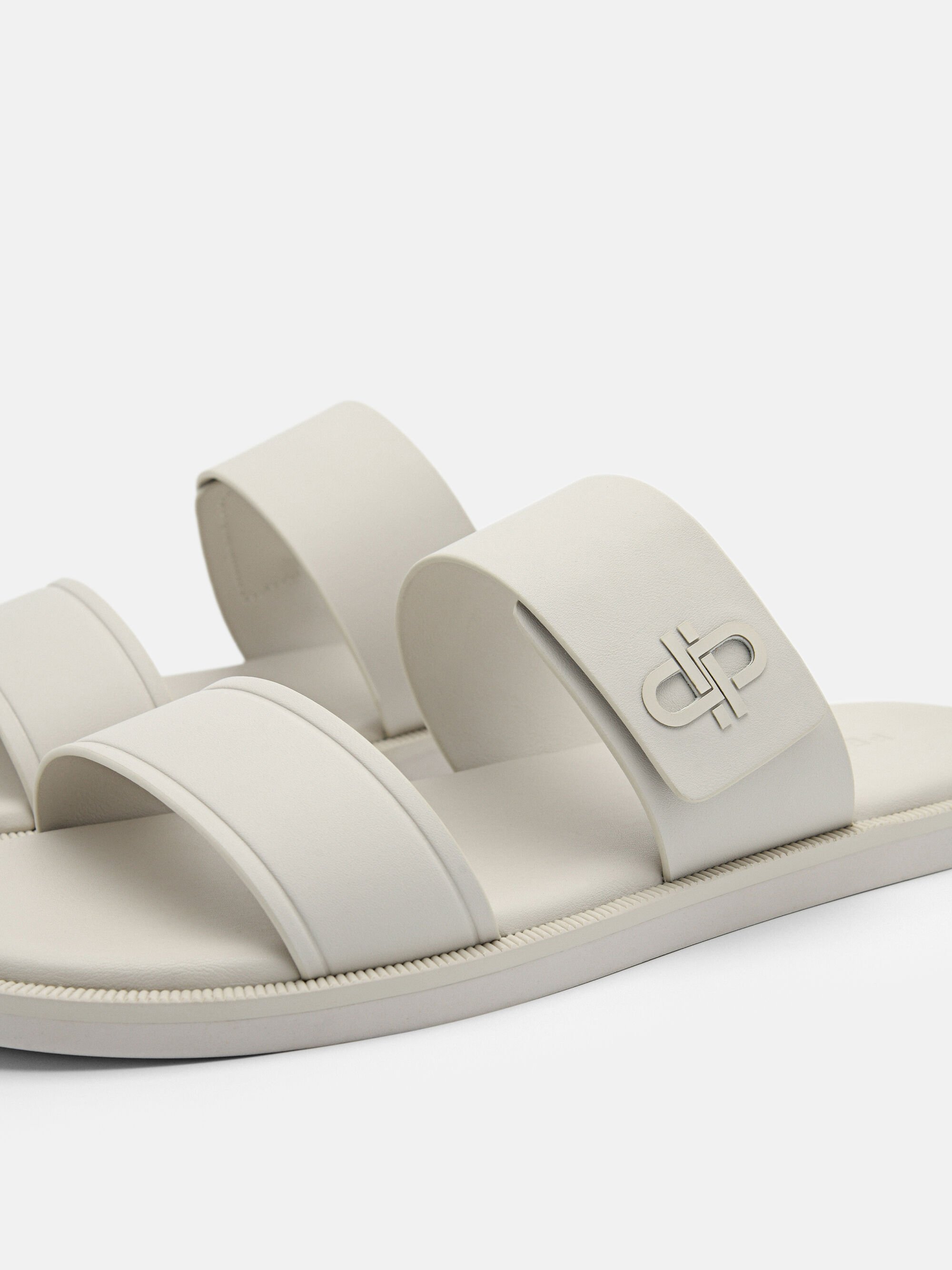 PEDRO Icon Slide Sandals, Taupe