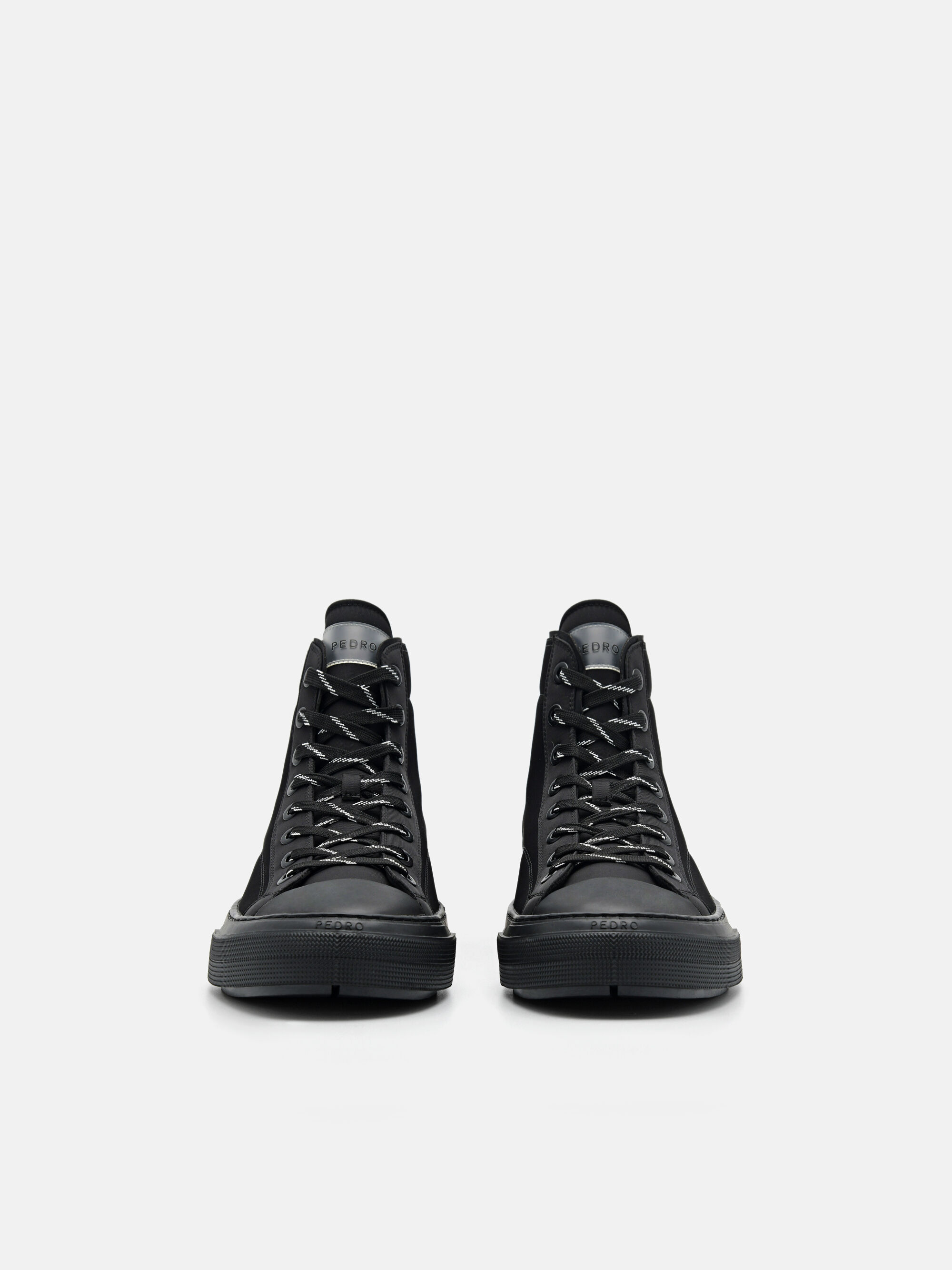 Strata High Top Sneakers, Black